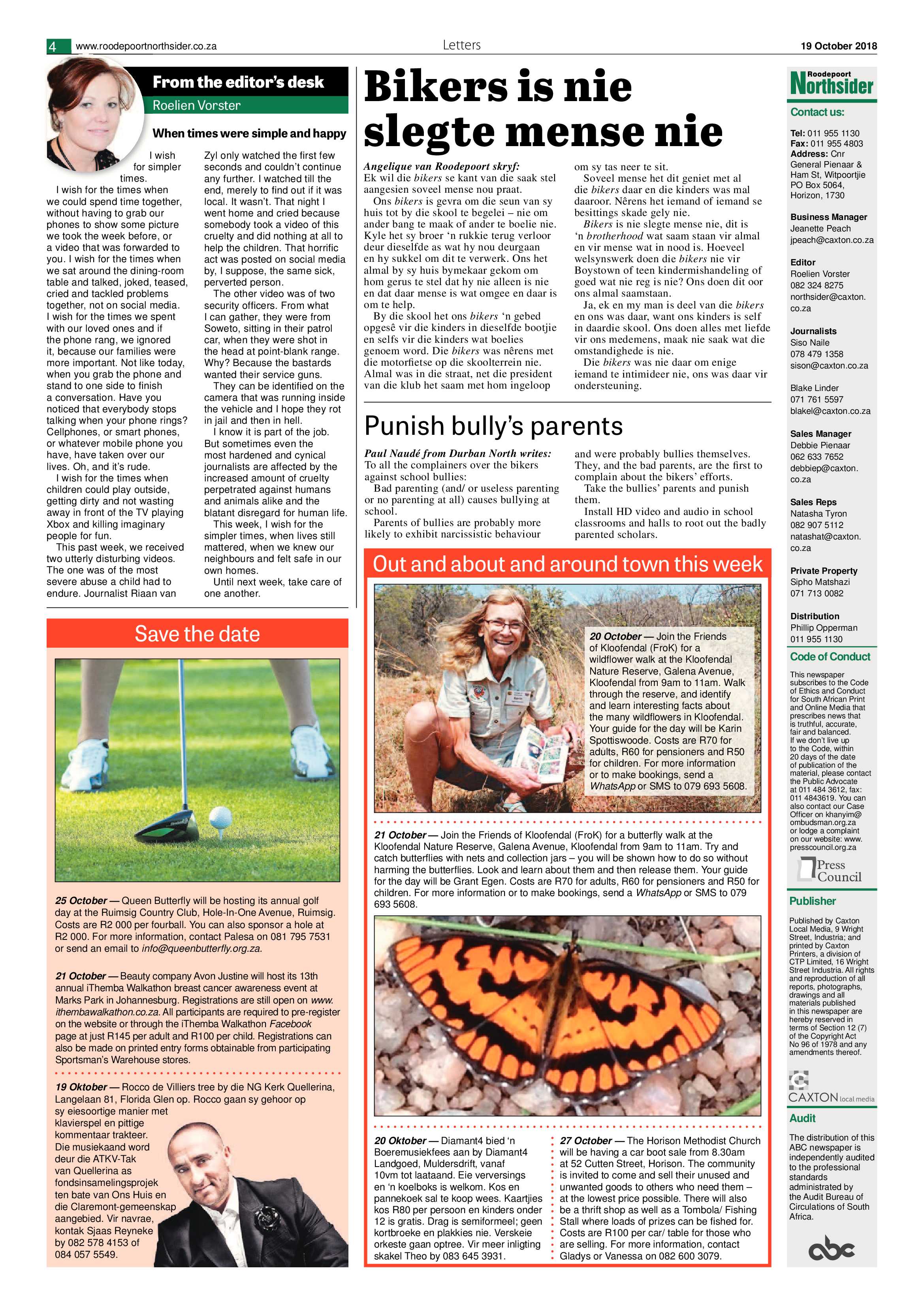 Roodepoort Northsider 19 October 2018 page 4