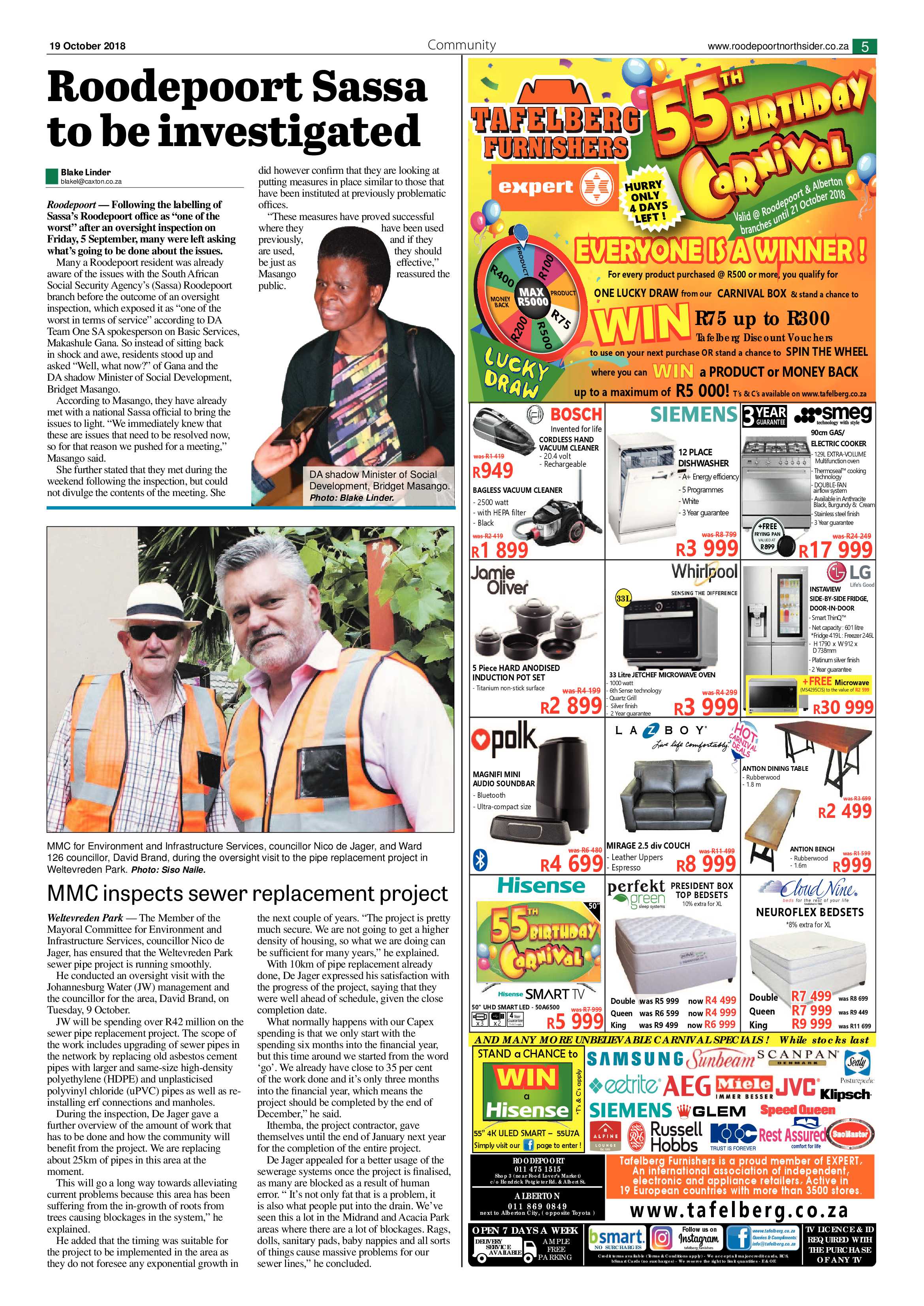 Roodepoort Northsider 19 October 2018 page 5
