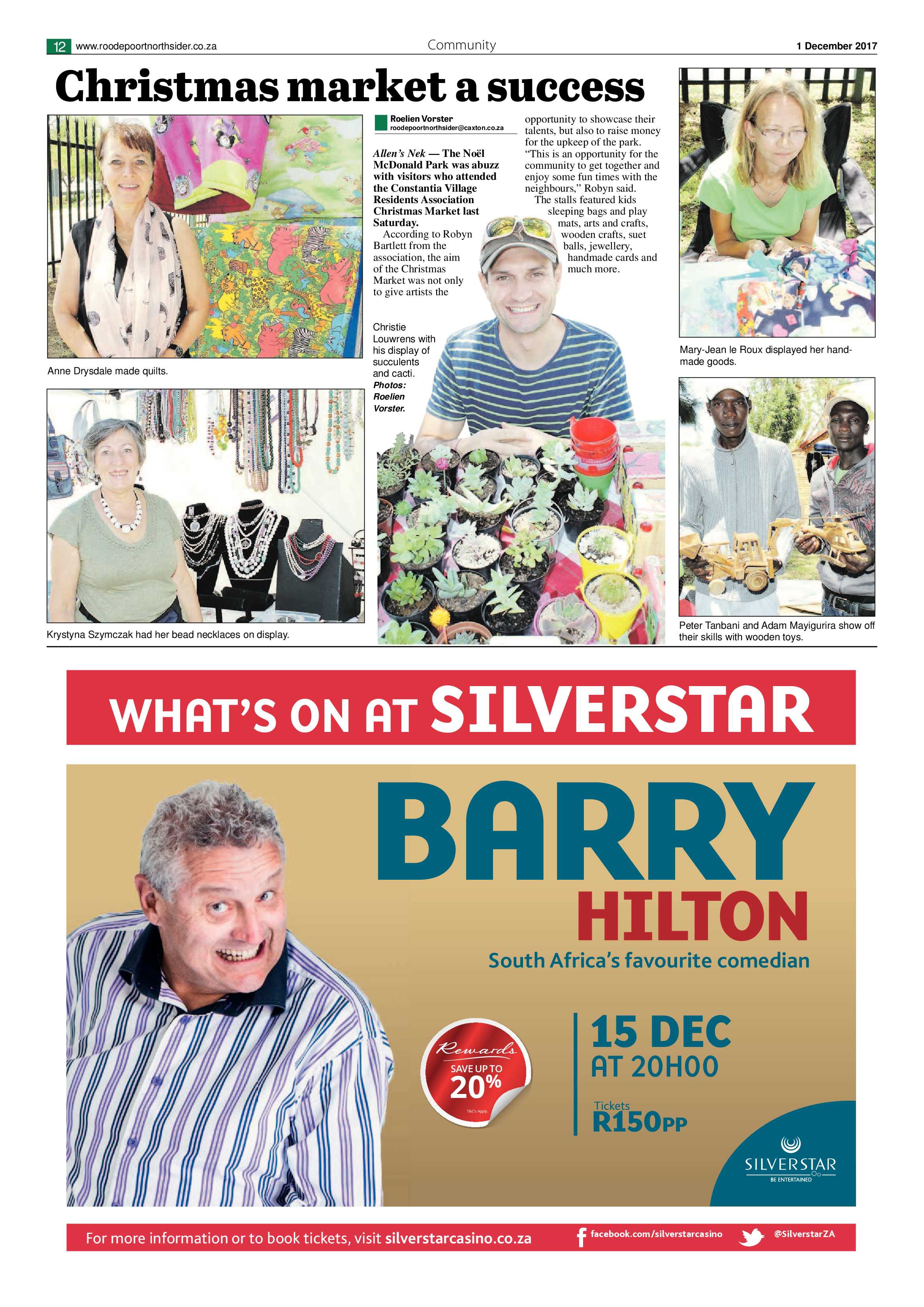 Roodepoort Northsider 1 December 2017 page 12