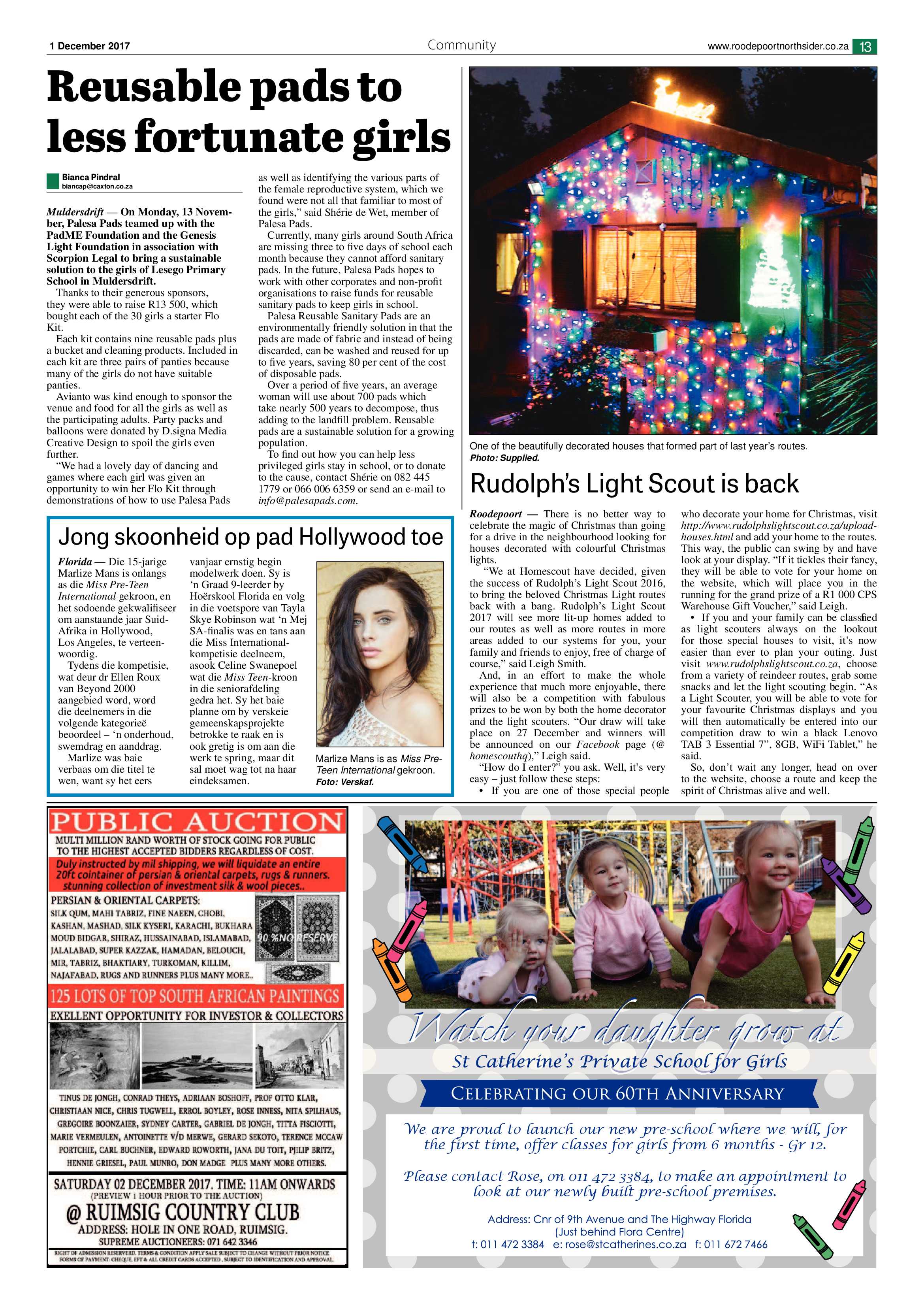 Roodepoort Northsider 1 December 2017 page 13