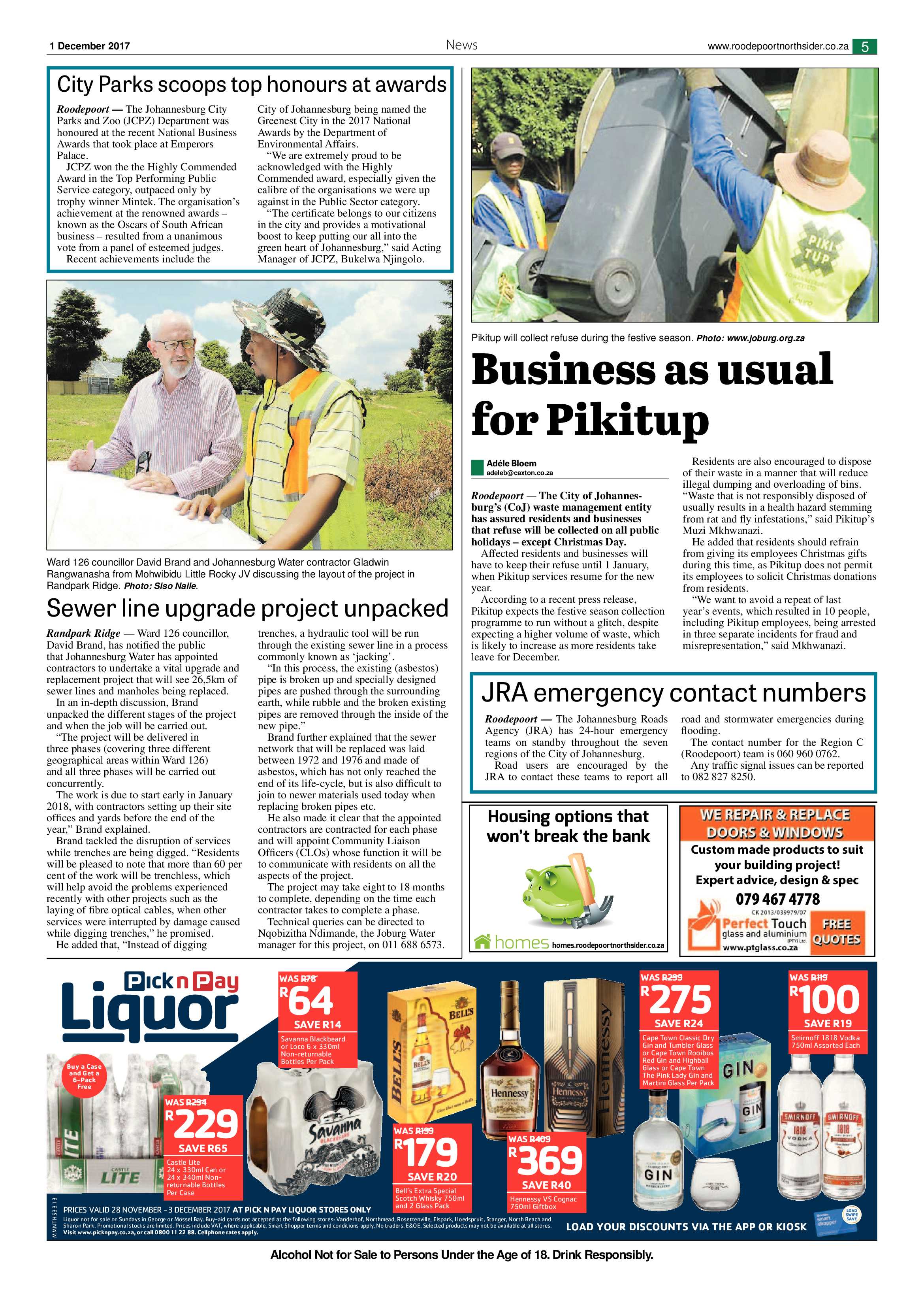 Roodepoort Northsider 1 December 2017 page 5