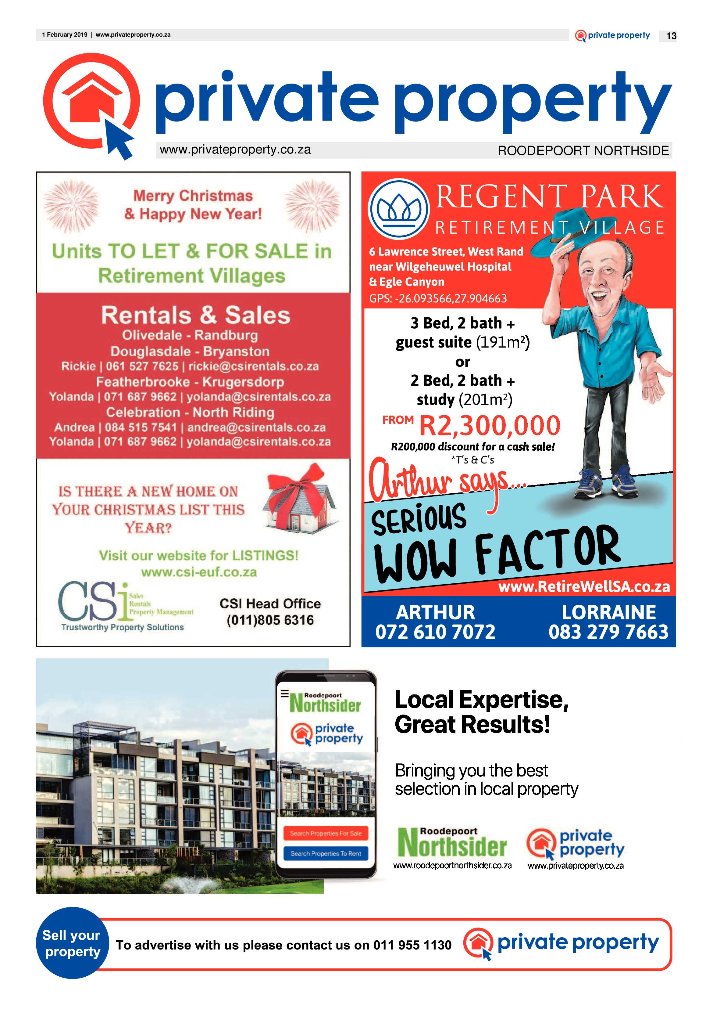 Roodepoort Northsider 1 February 2019 page 13