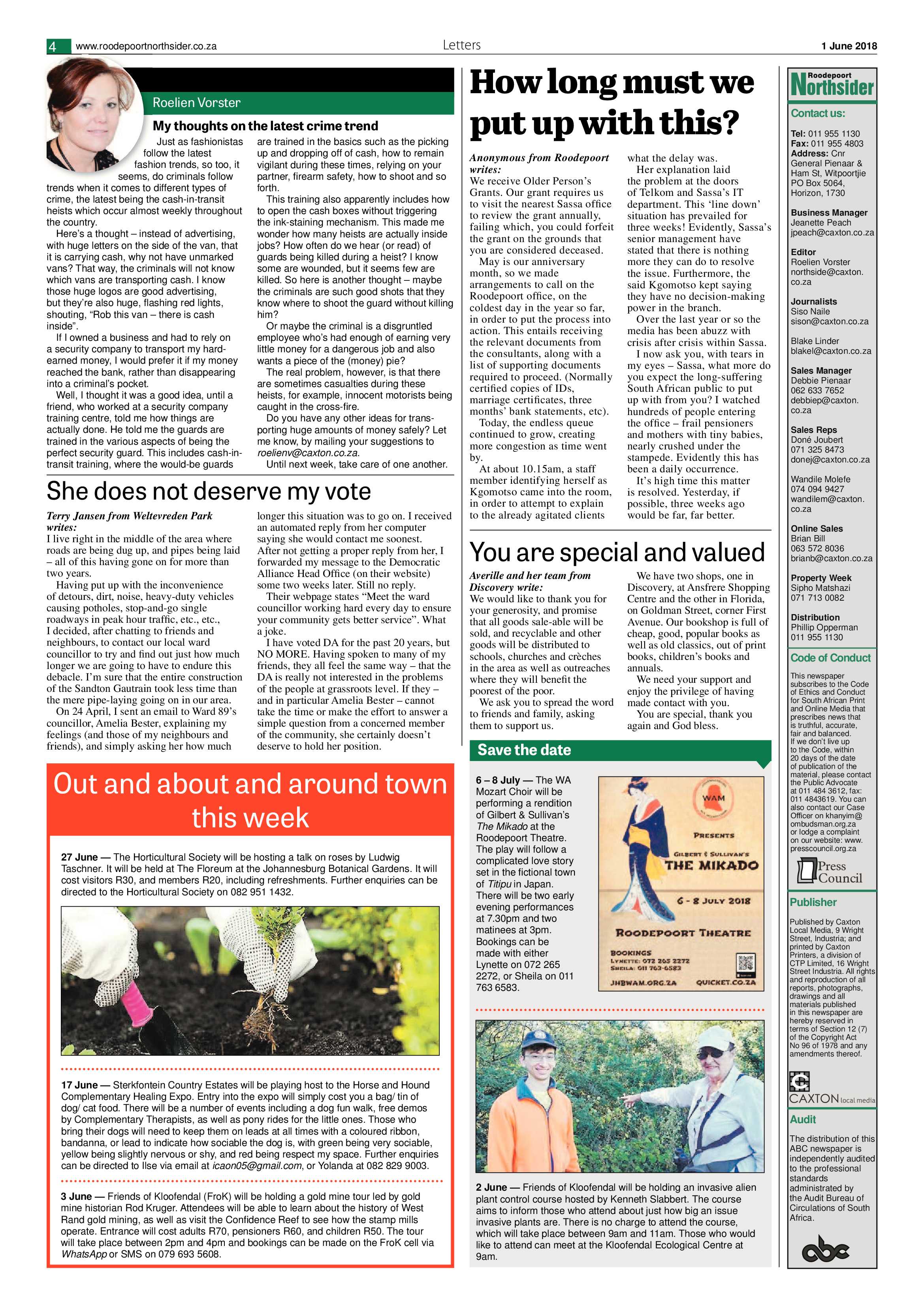 Roodepoort Northsider 1 June 2018 page 4