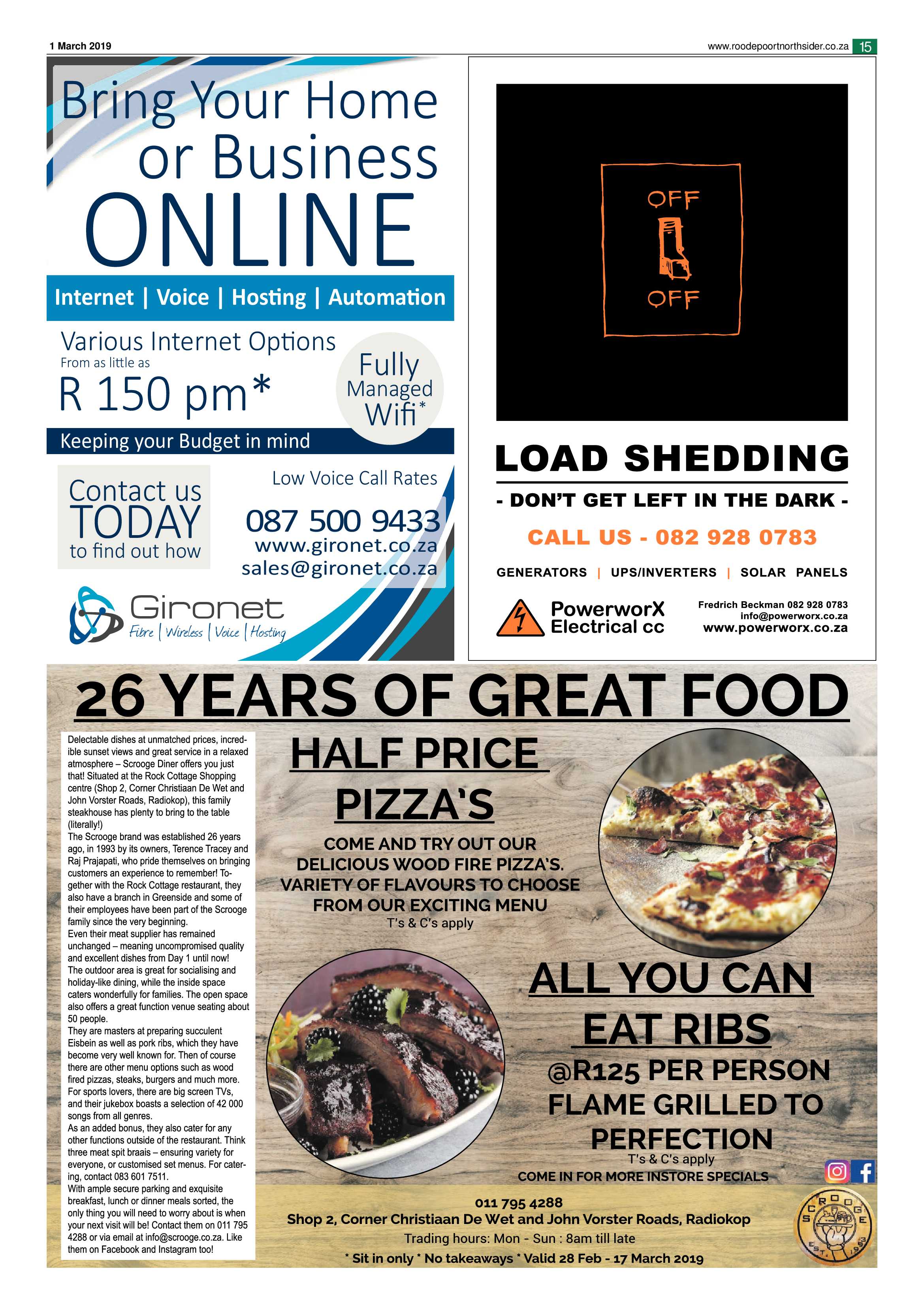 Roodepoort Northsider 1 March 2019 page 15