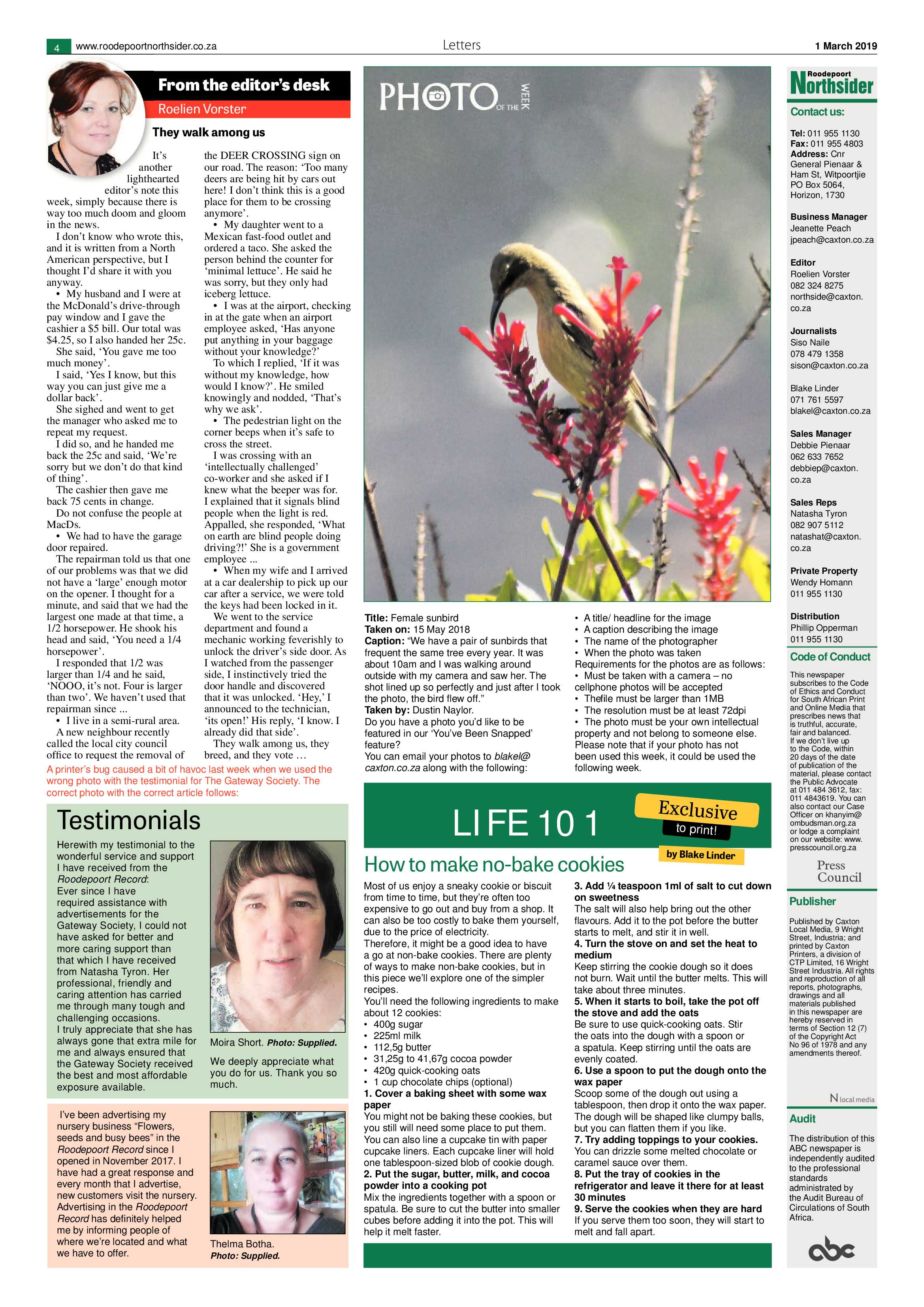 Roodepoort Northsider 1 March 2019 page 4