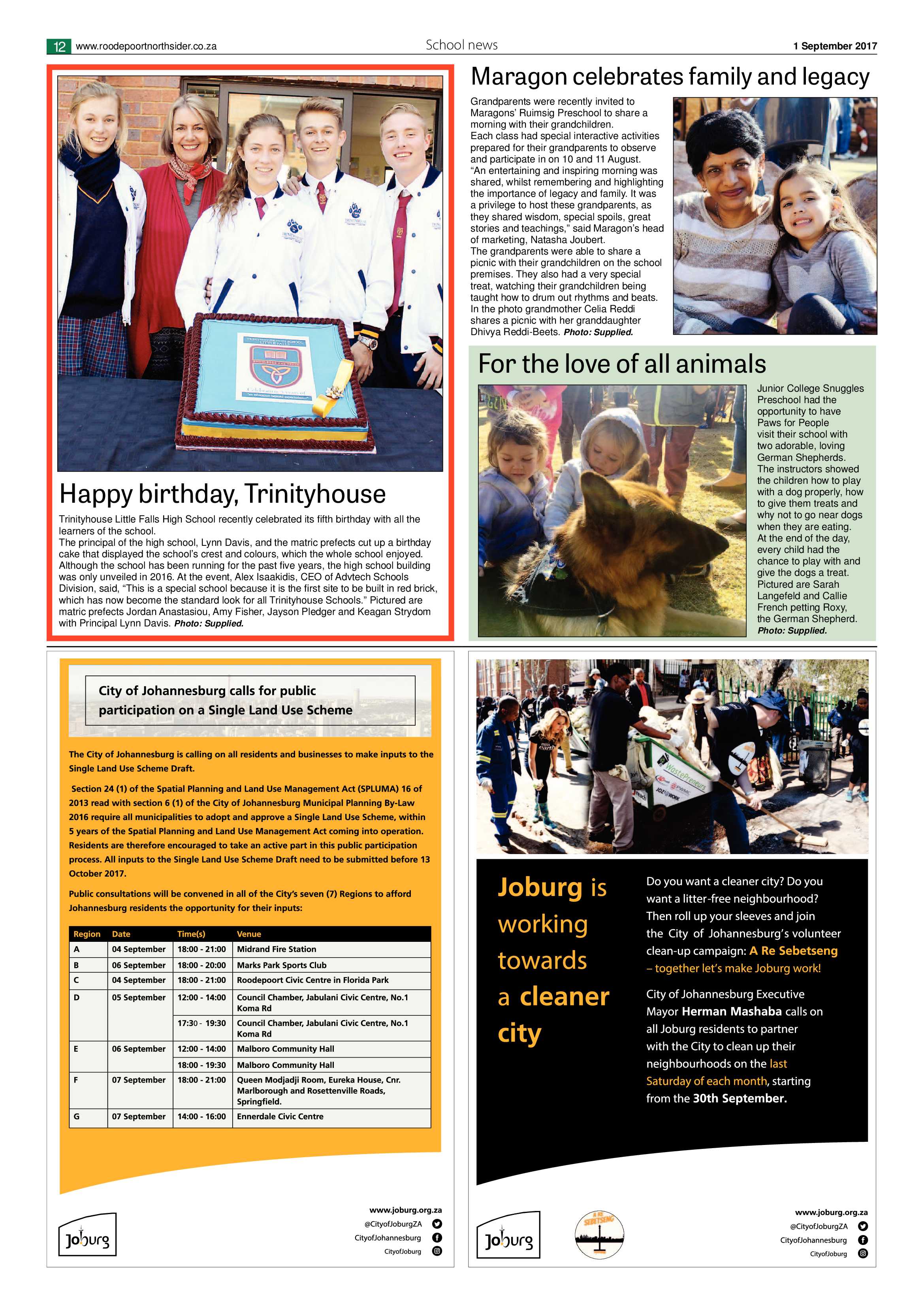 Roodepoort Northsider 1 September 2017 page 12