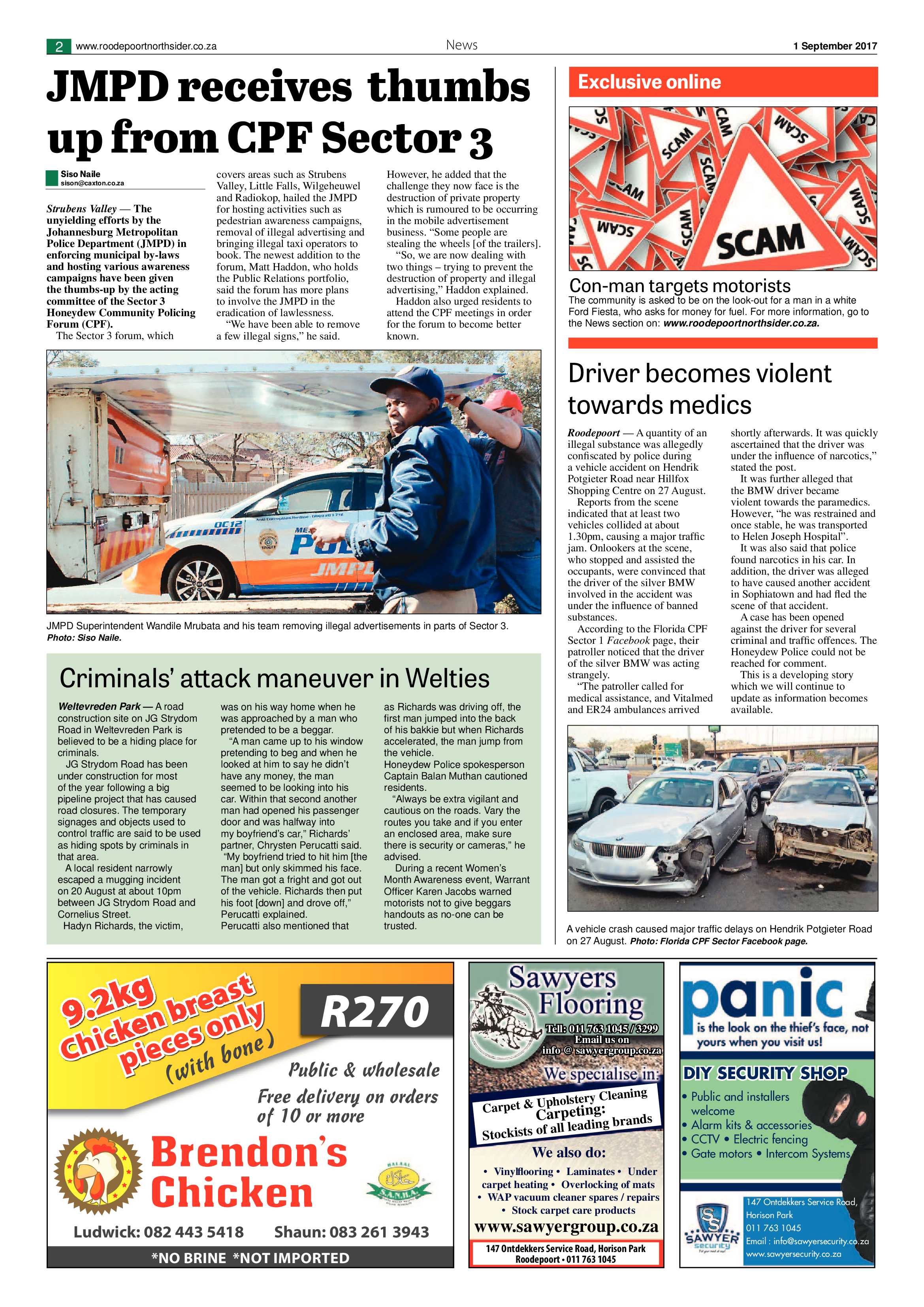 Roodepoort Northsider 1 September 2017 page 2
