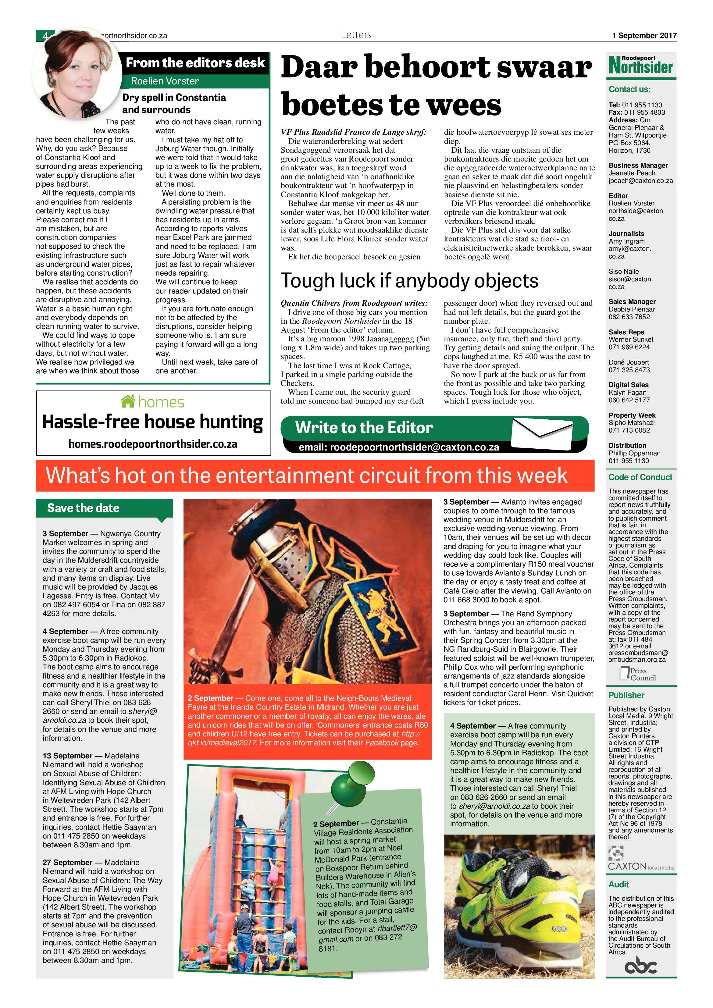 Roodepoort Northsider 1 September 2017 page 4