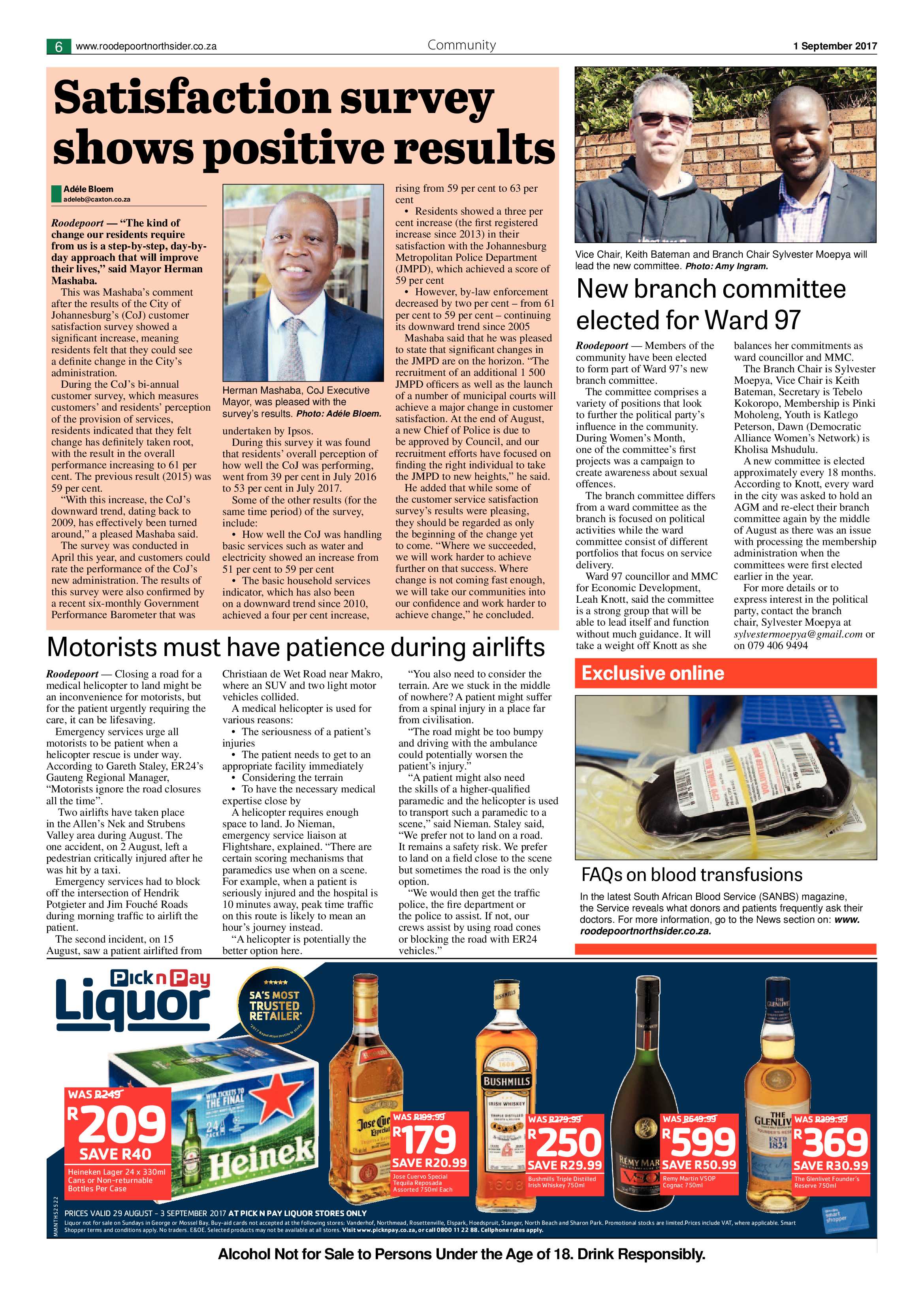 Roodepoort Northsider 1 September 2017 page 6