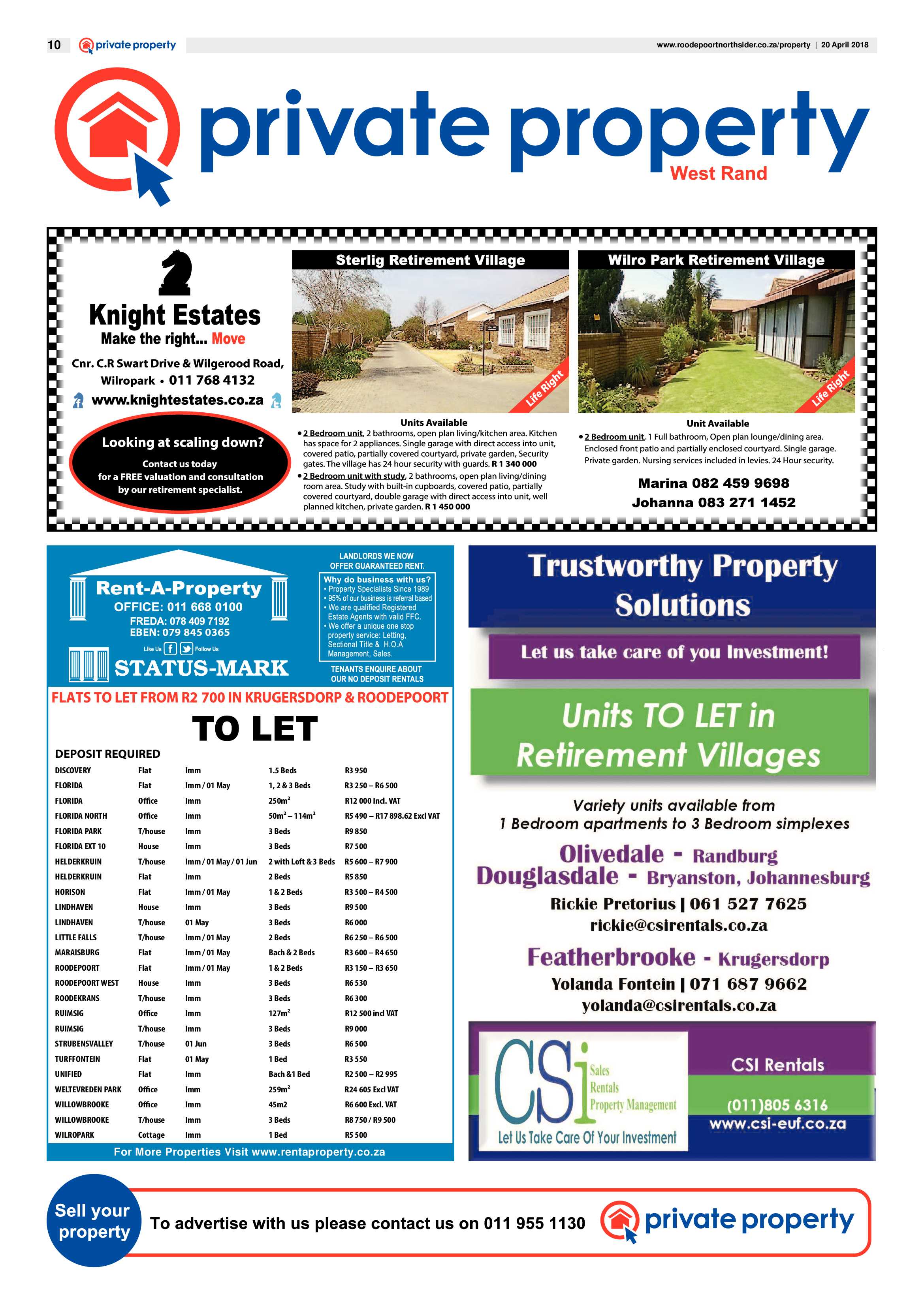 Roodepoort Northsider 20 April 2018 page 10