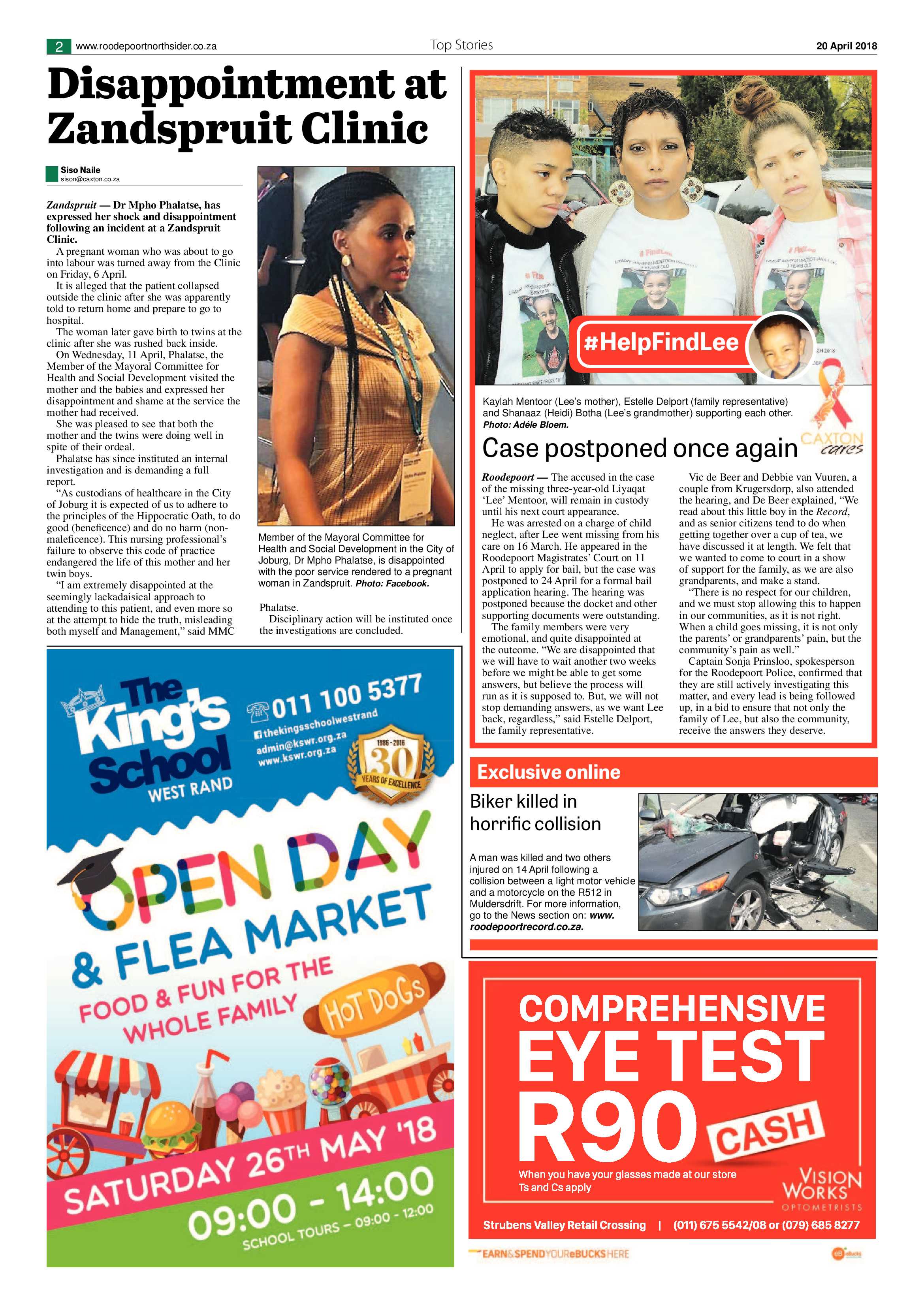 Roodepoort Northsider 20 April 2018 page 2