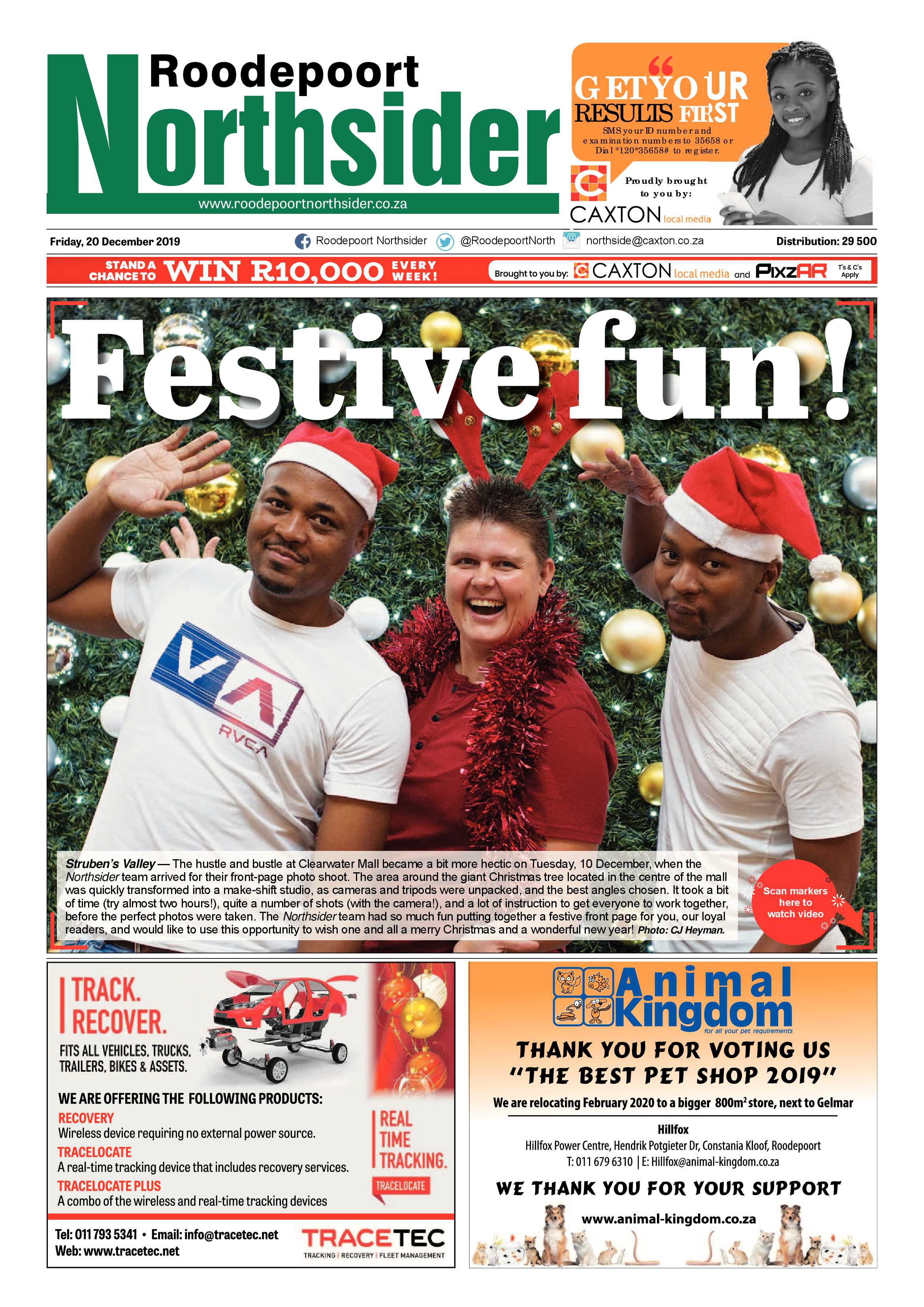 Roodepoort Northsider 20 December 2019 page 1