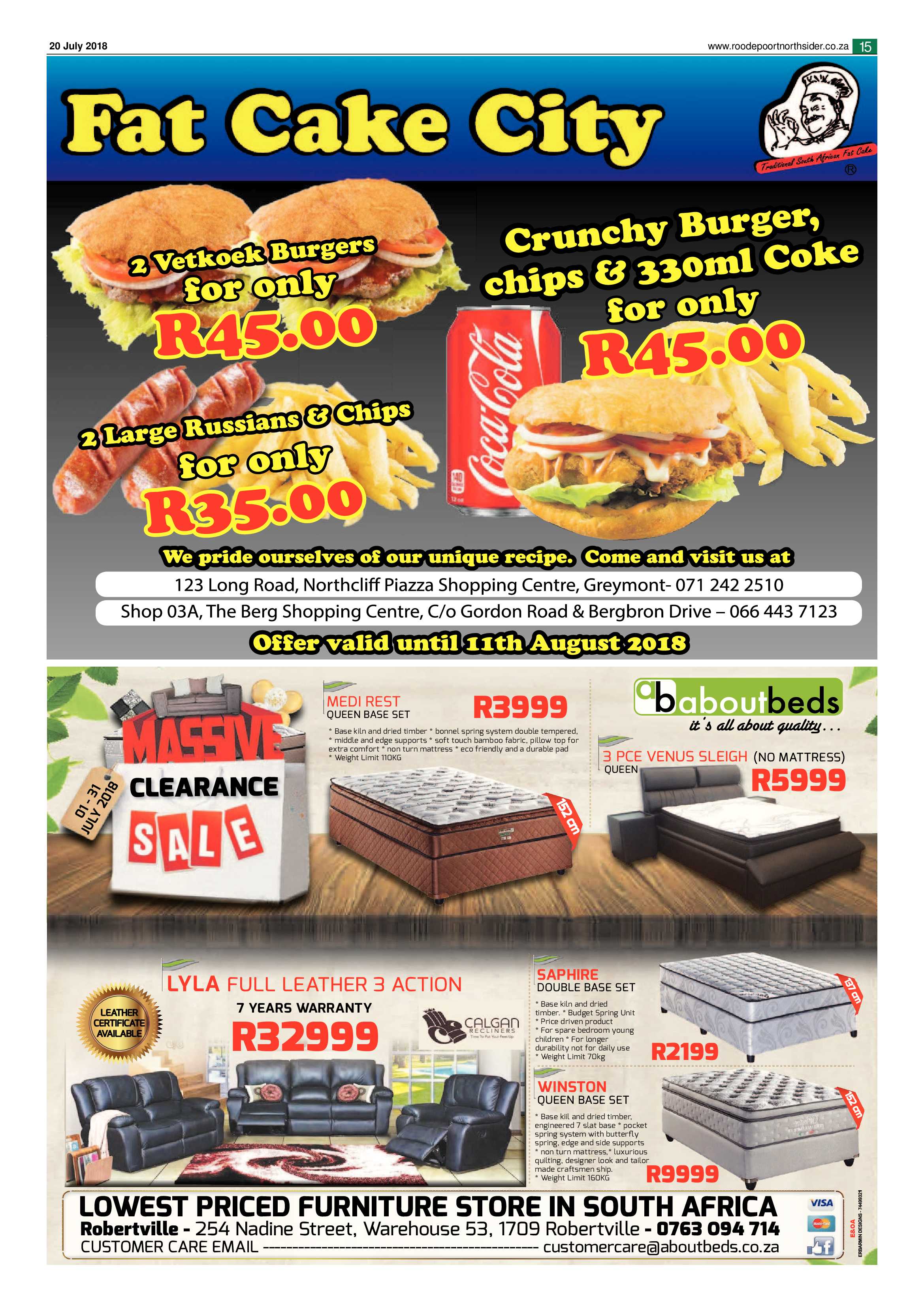 Roodepoort Northsider 20 July 2018 page 15