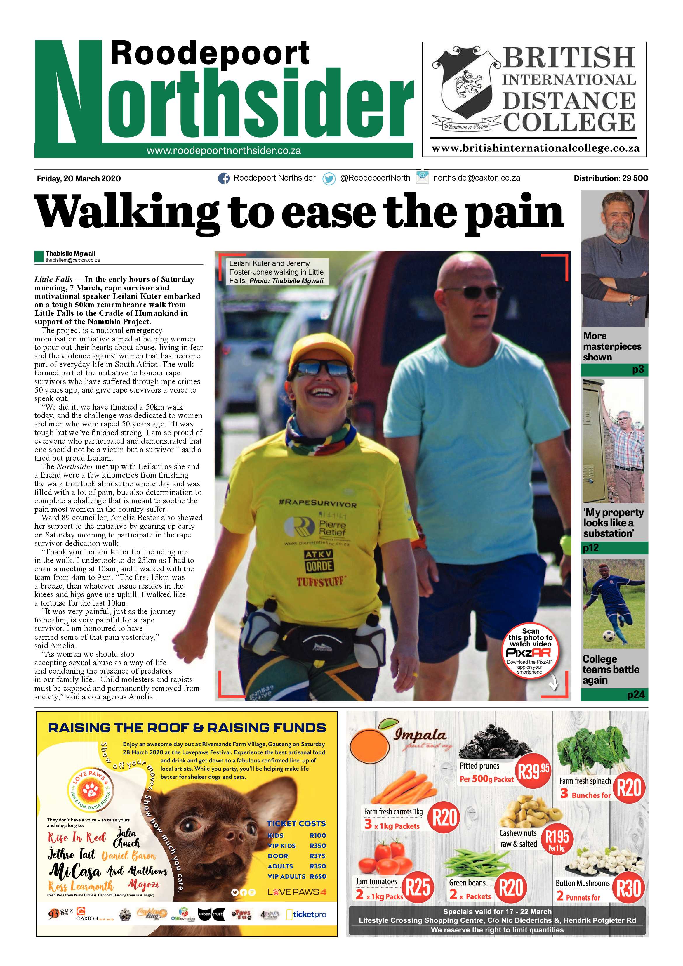 Roodepoort Northsider 20 March 2020 page 1