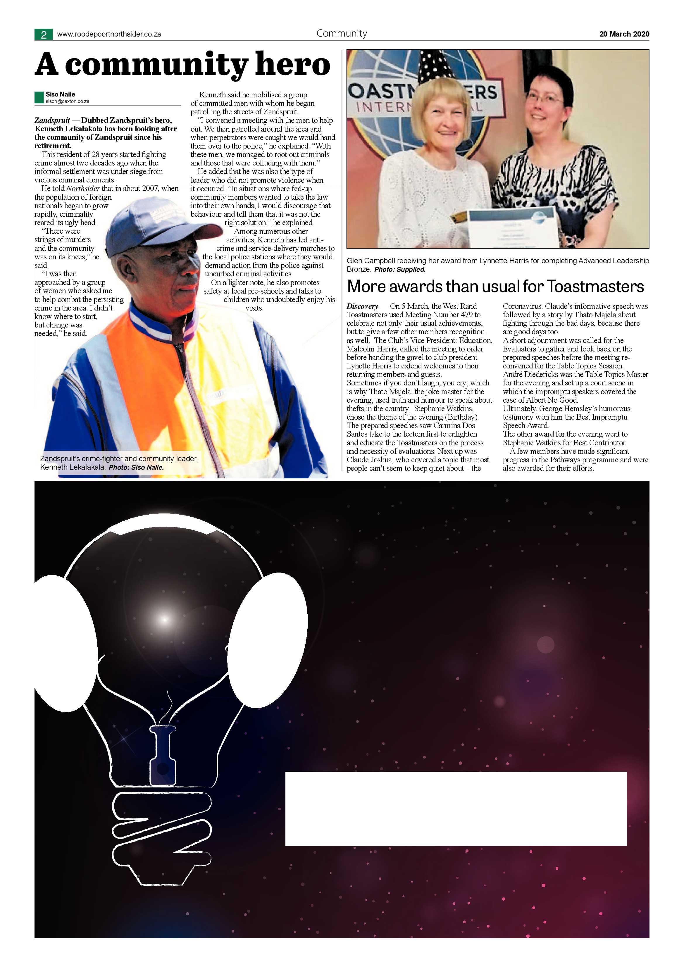 Roodepoort Northsider 20 March 2020 page 2
