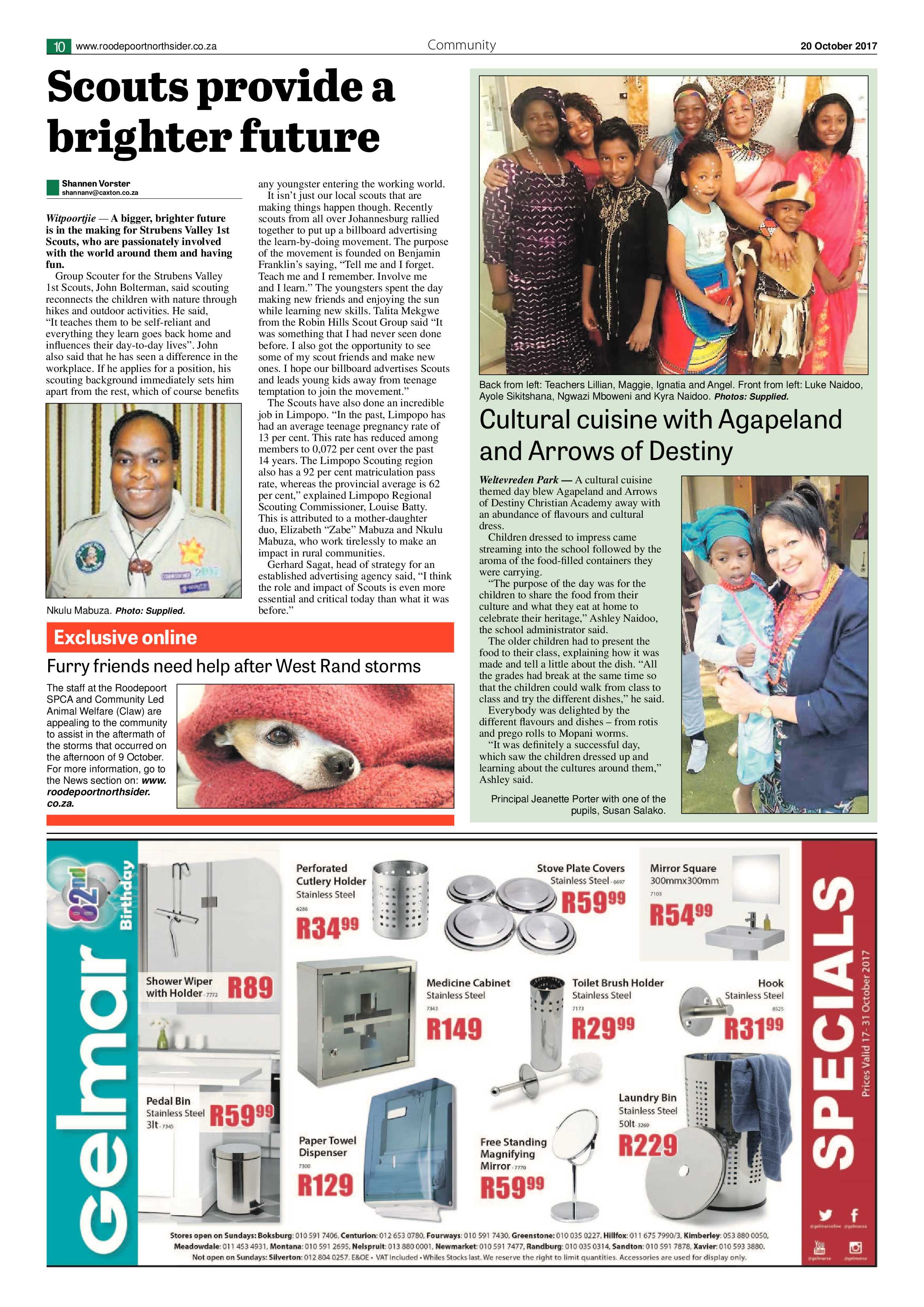 Roodepoort Northsider 20 October 2017 page 10