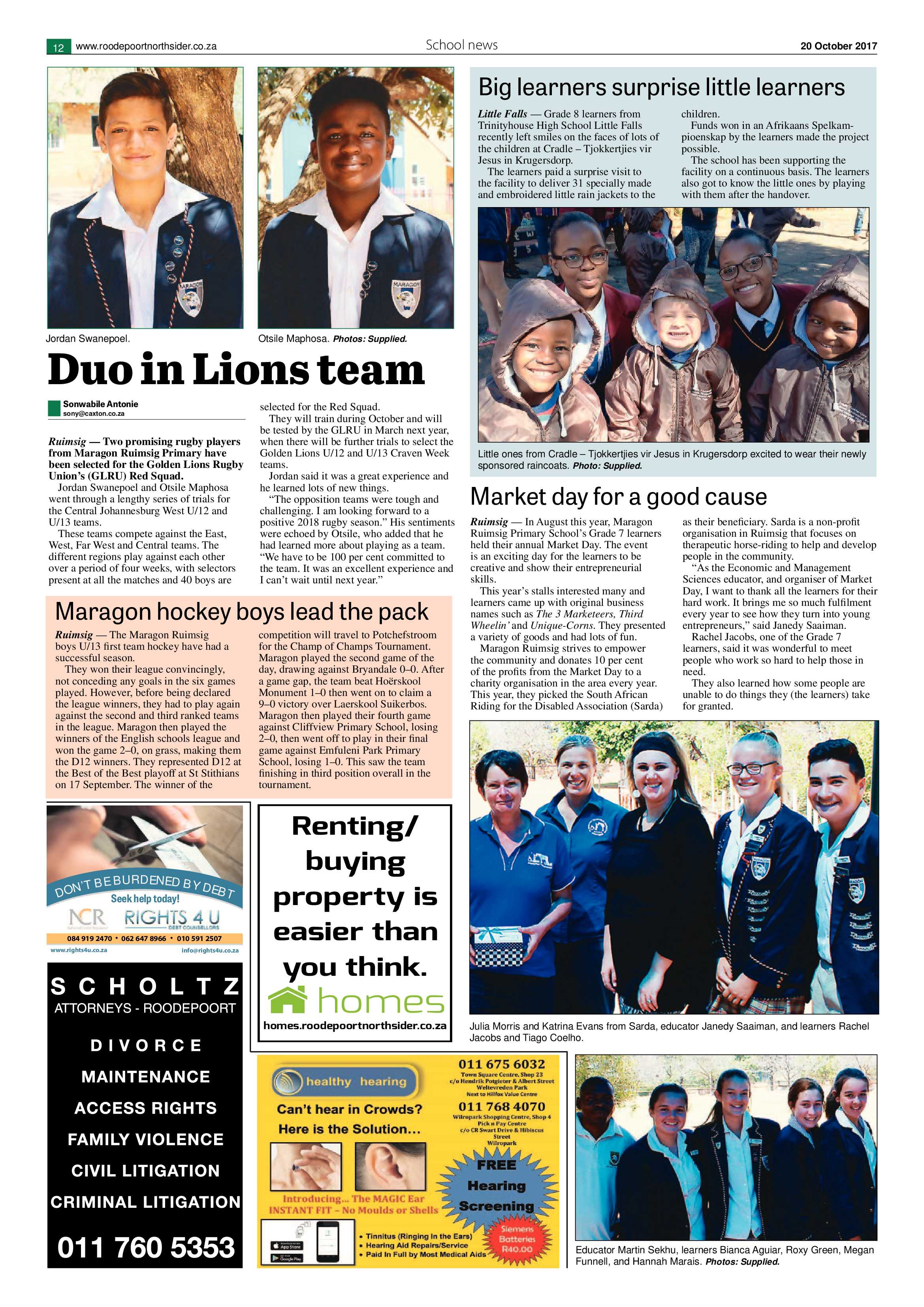 Roodepoort Northsider 20 October 2017 page 12