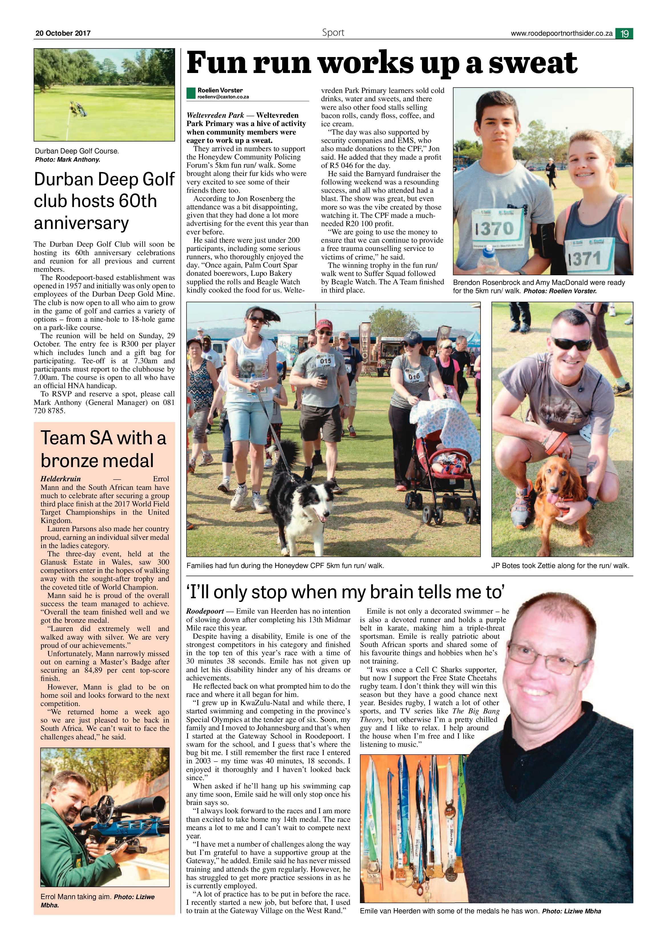 Roodepoort Northsider 20 October 2017 page 19