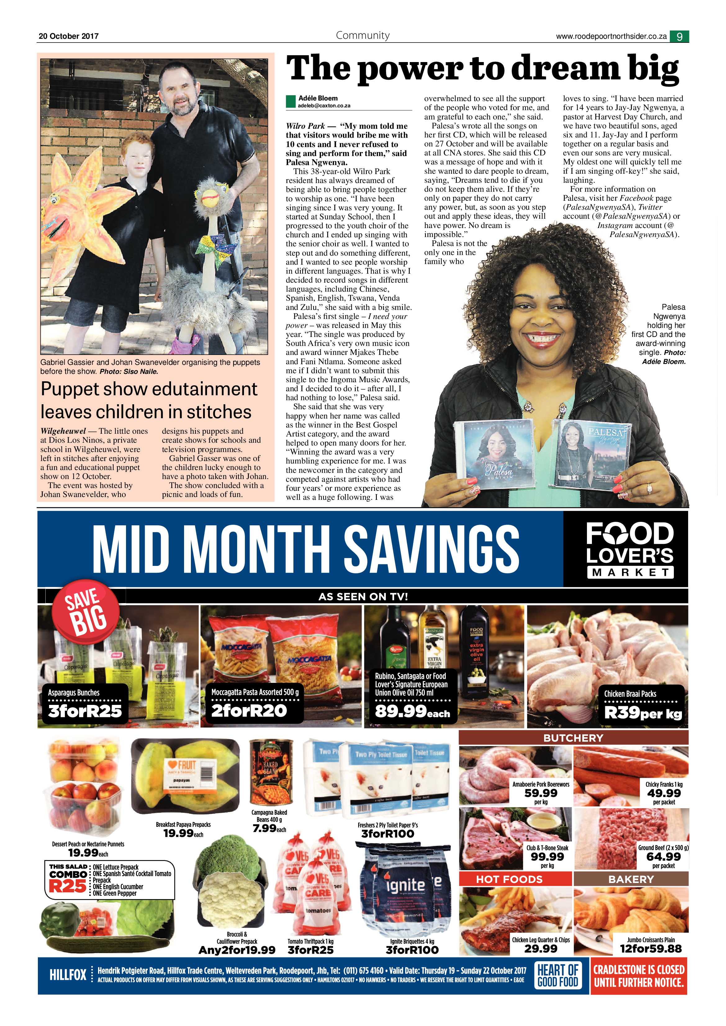 Roodepoort Northsider 20 October 2017 page 9