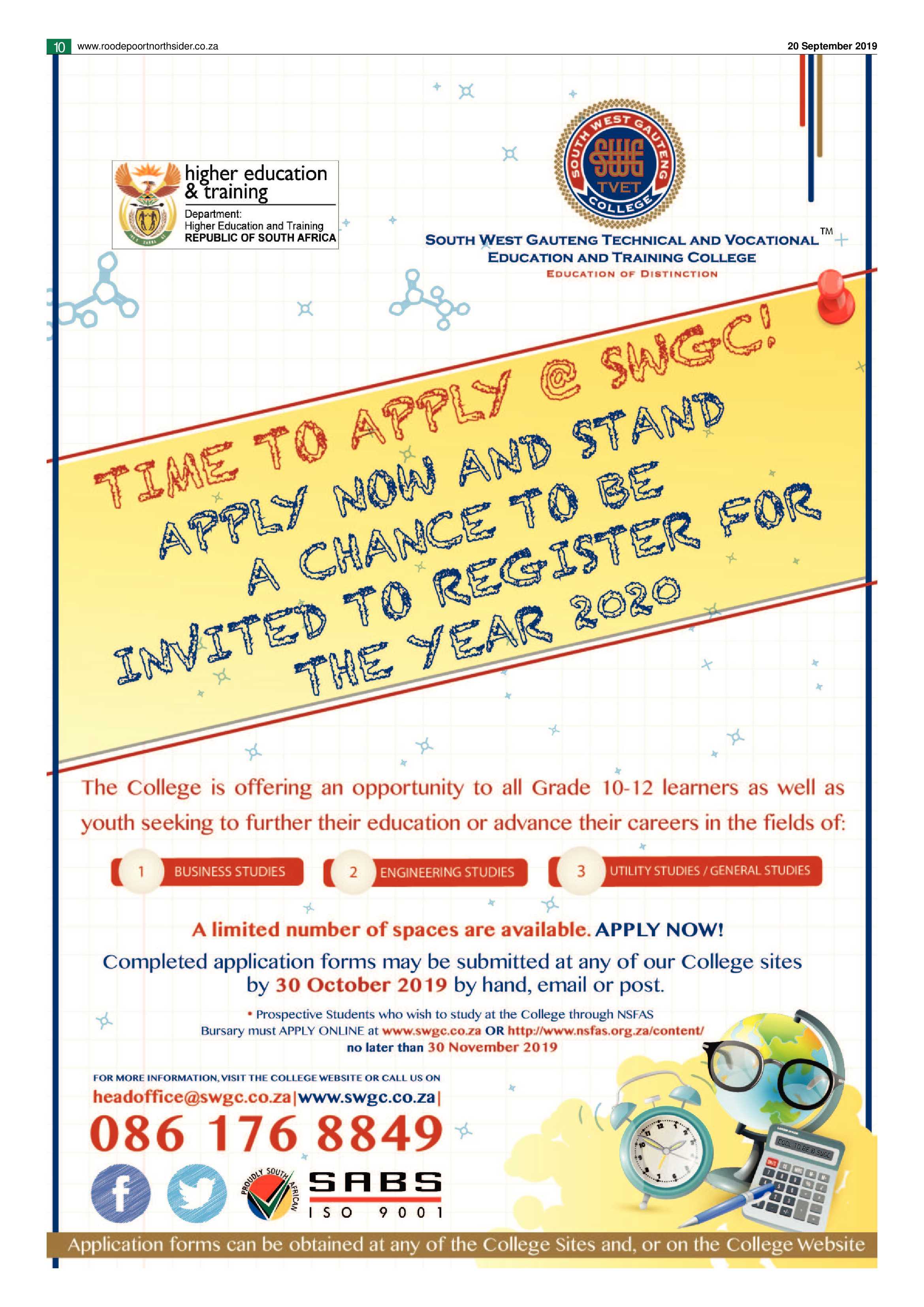 Roodepoort Northsider 20 September 2019 page 10