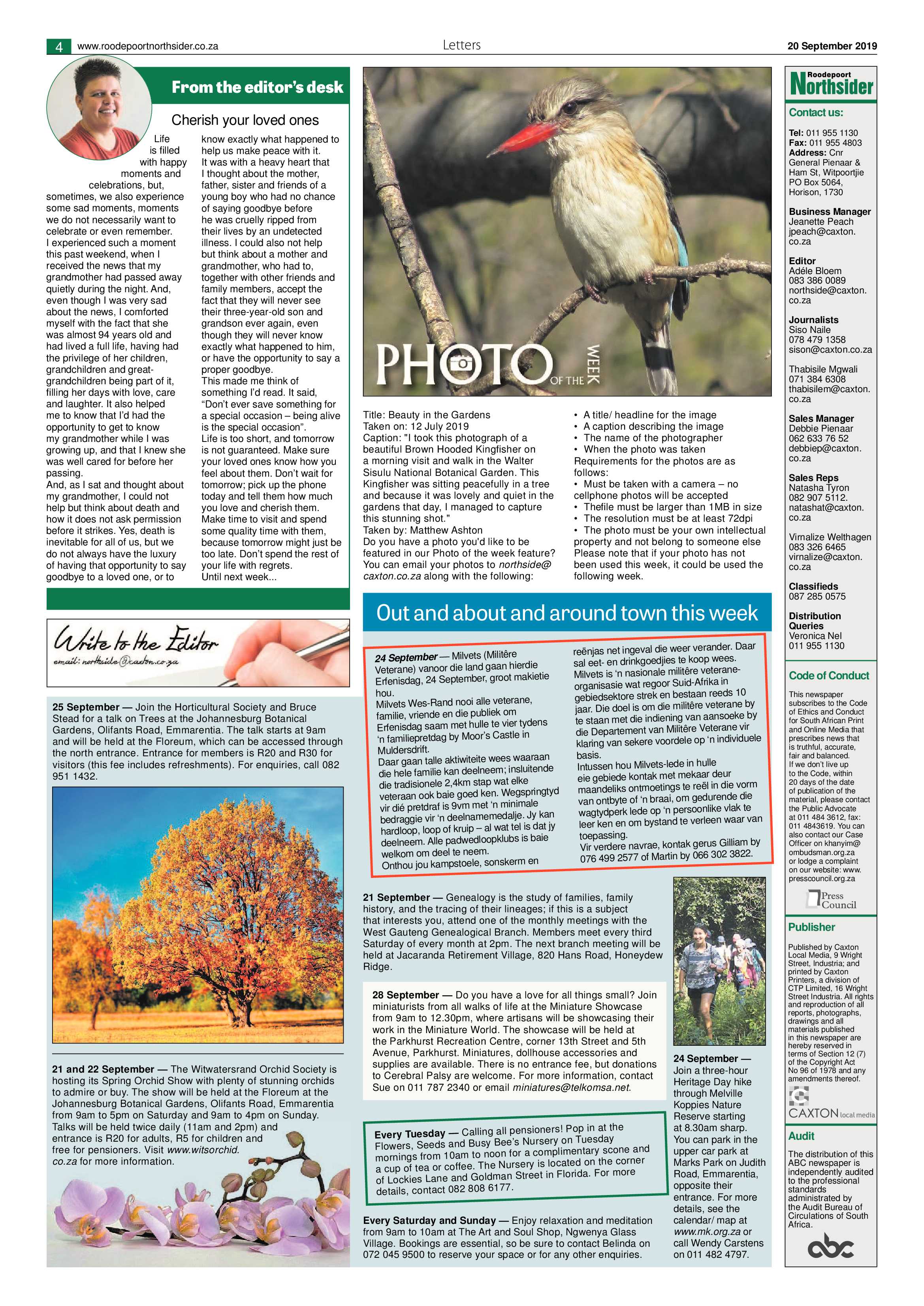 Roodepoort Northsider 20 September 2019 page 4