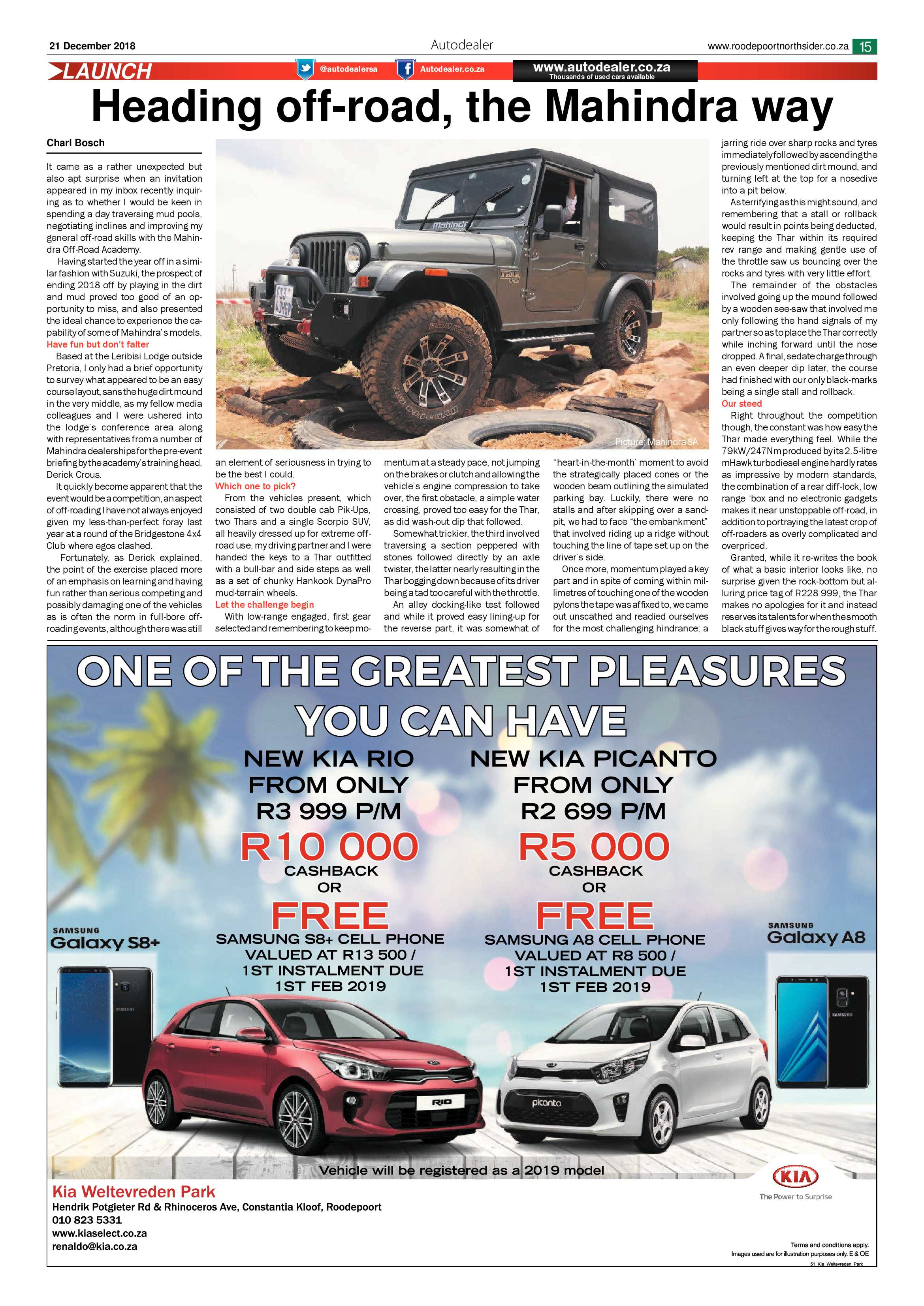 Roodepoort Northsider 21 December 2018 page 15