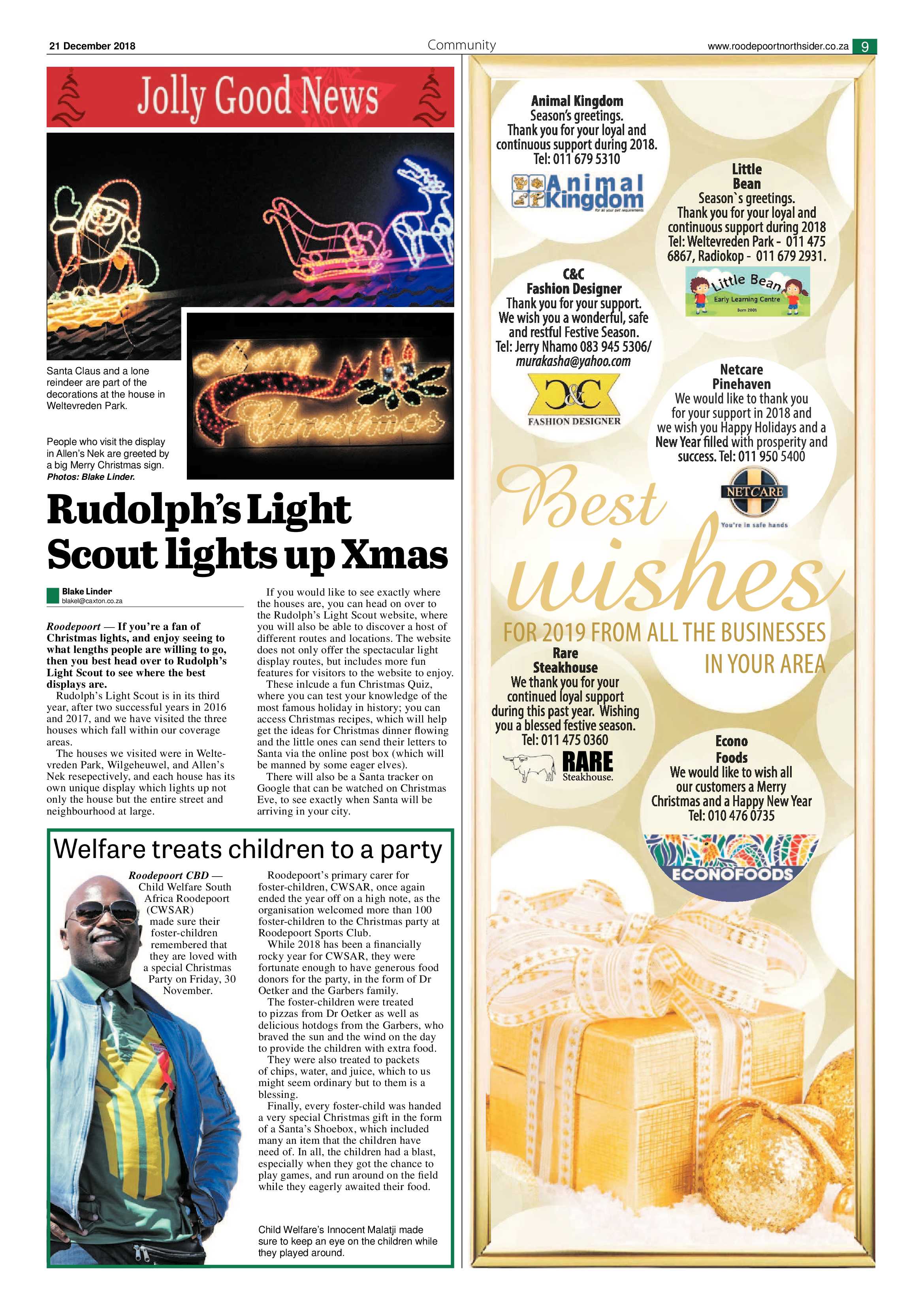 Roodepoort Northsider 21 December 2018 page 9