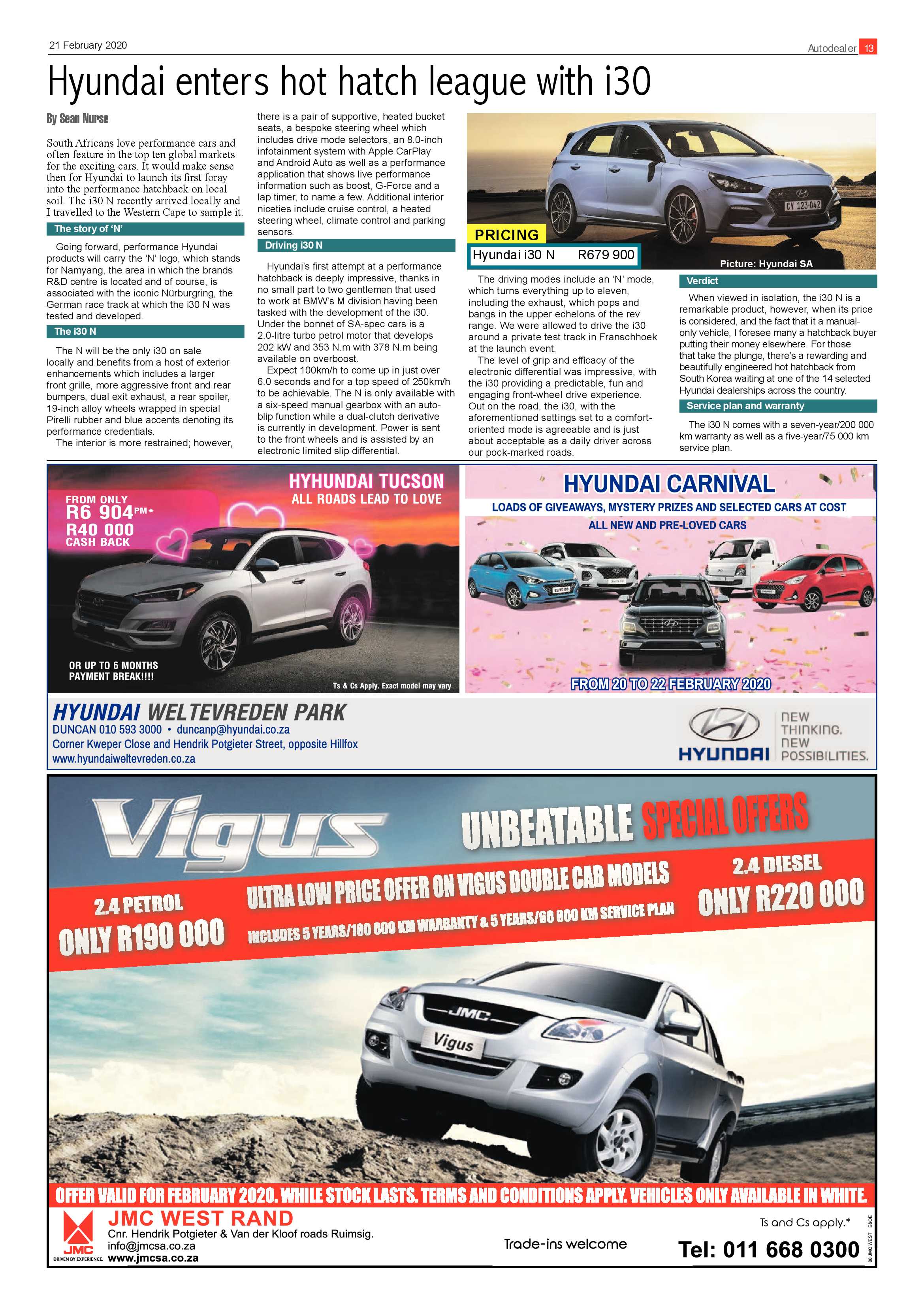 Roodepoort Northsider 21 February 2020 page 13