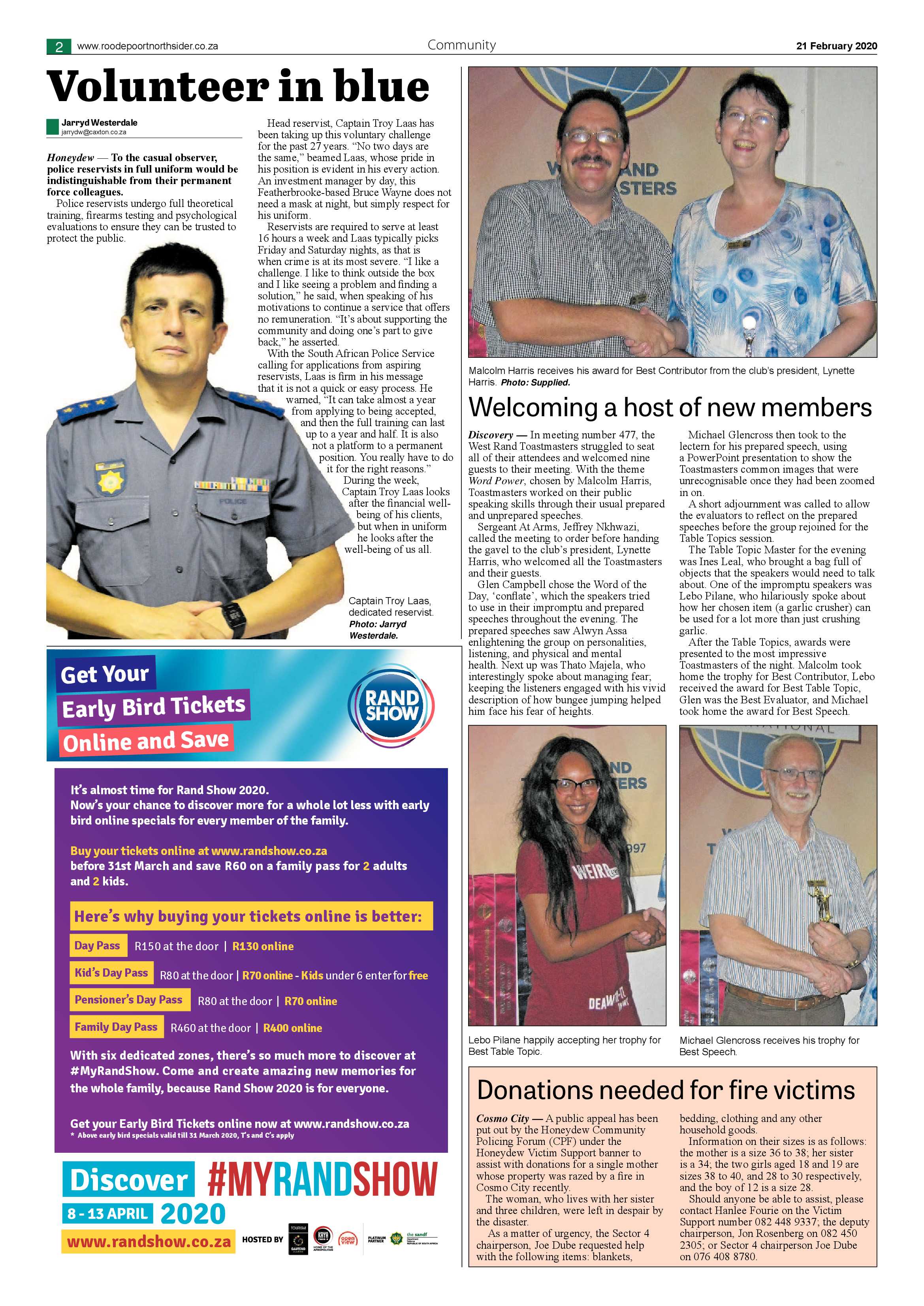 Roodepoort Northsider 21 February 2020 page 2