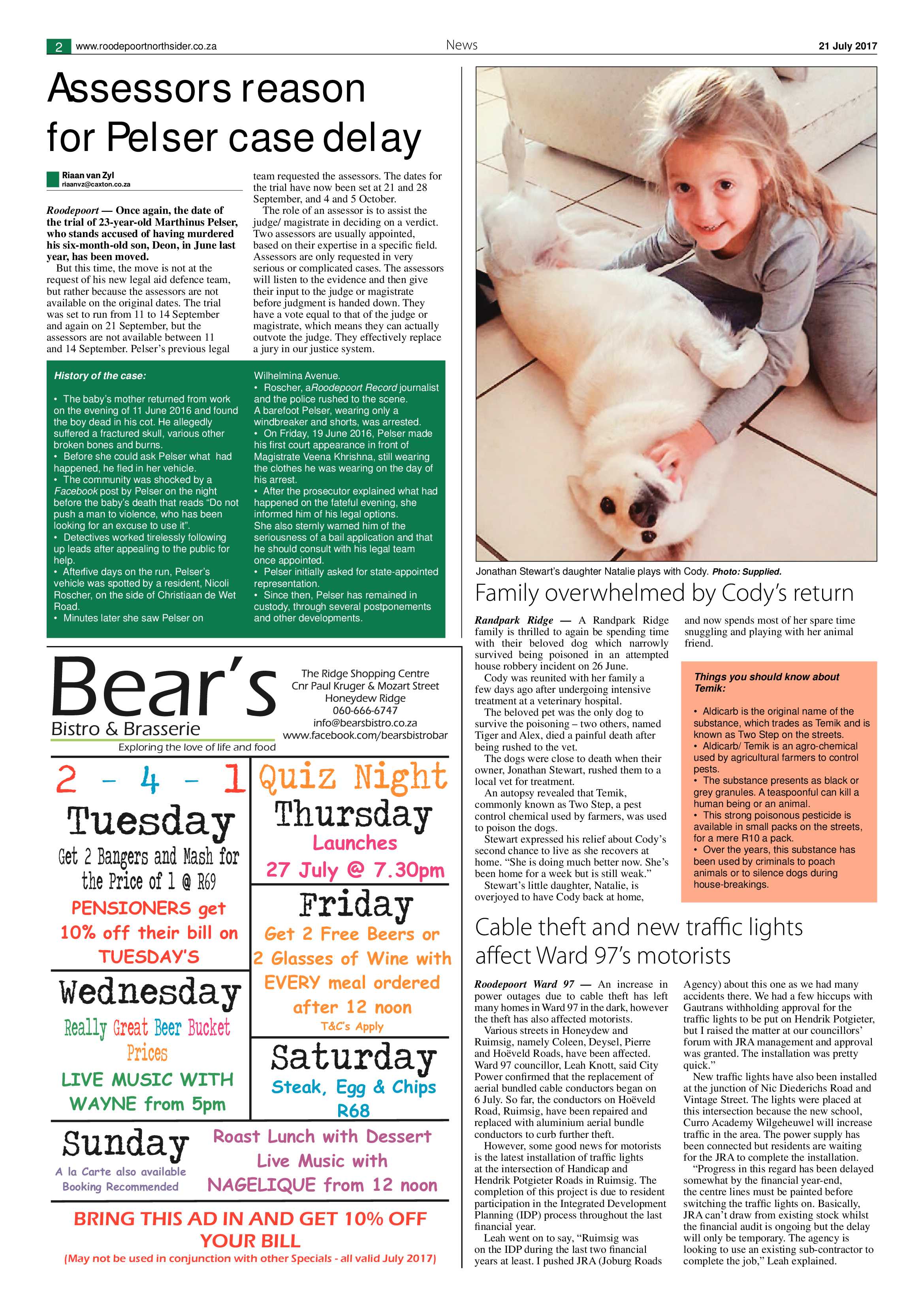 Roodepoort Northsider 21 July 2017 page 2