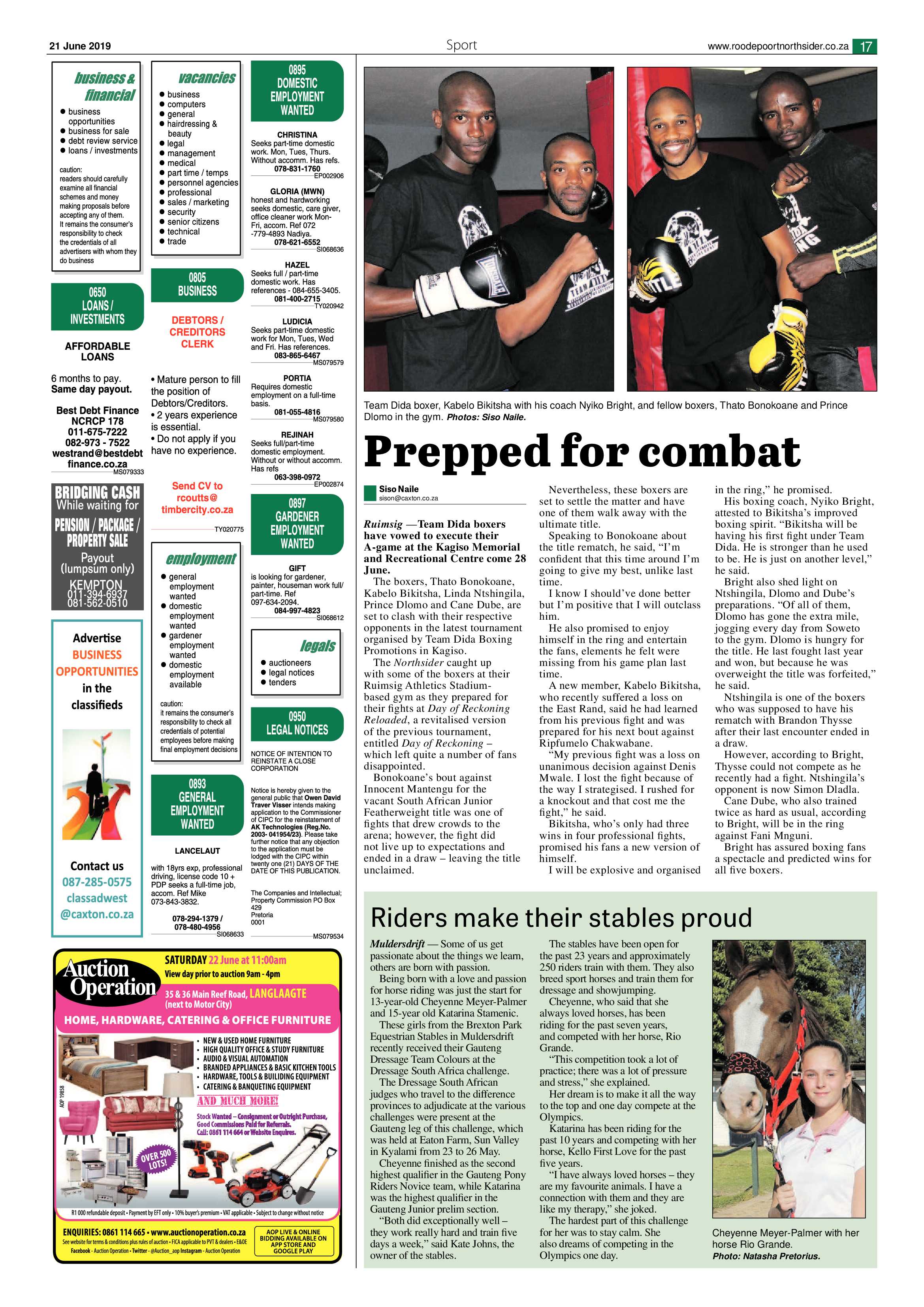 Roodepoort Northsider 21 June 2019 page 17