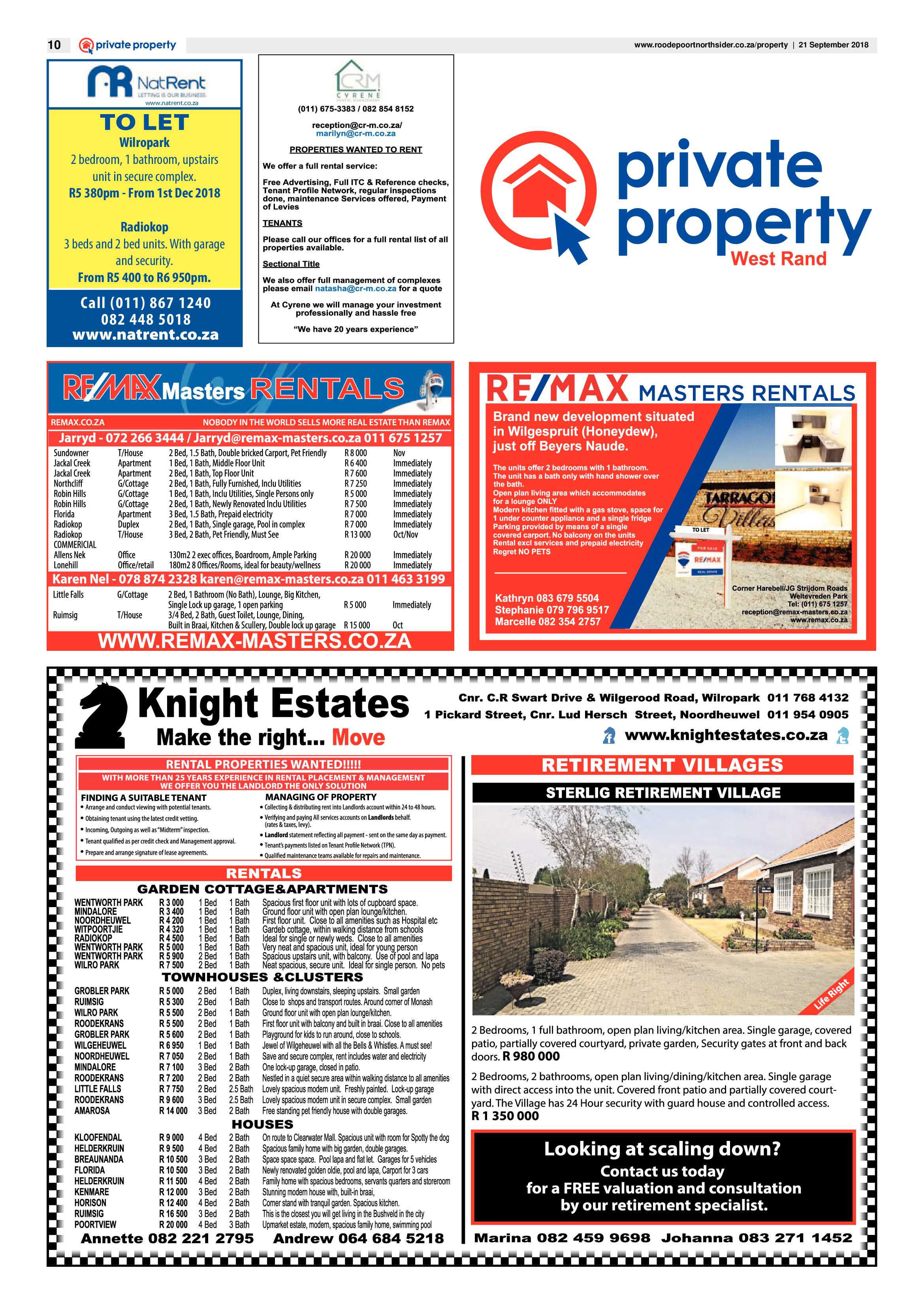 Roodepoort Northsider 21 September 2018 page 10