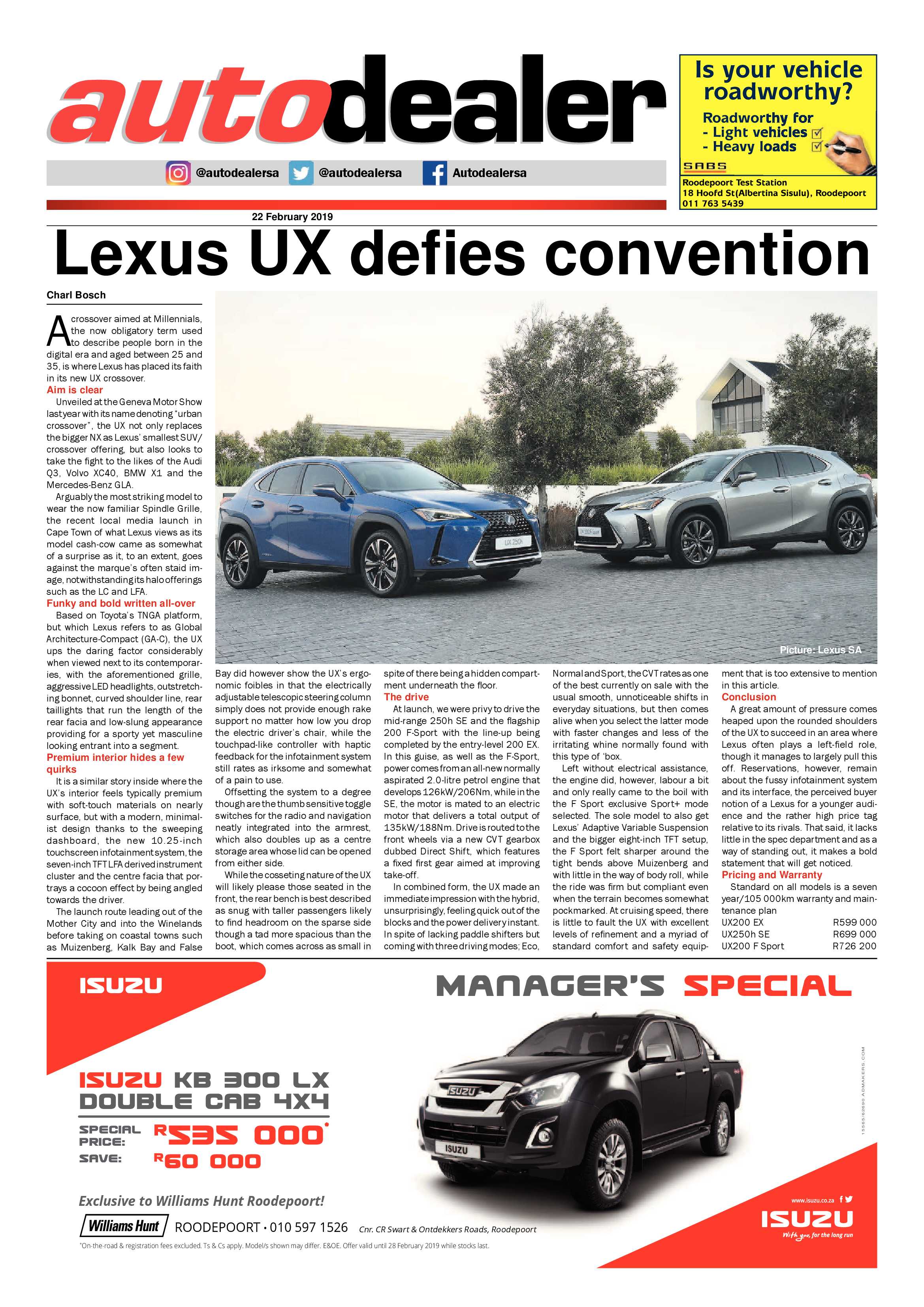 Roodepoort Northsider 22 February 2019 page 16