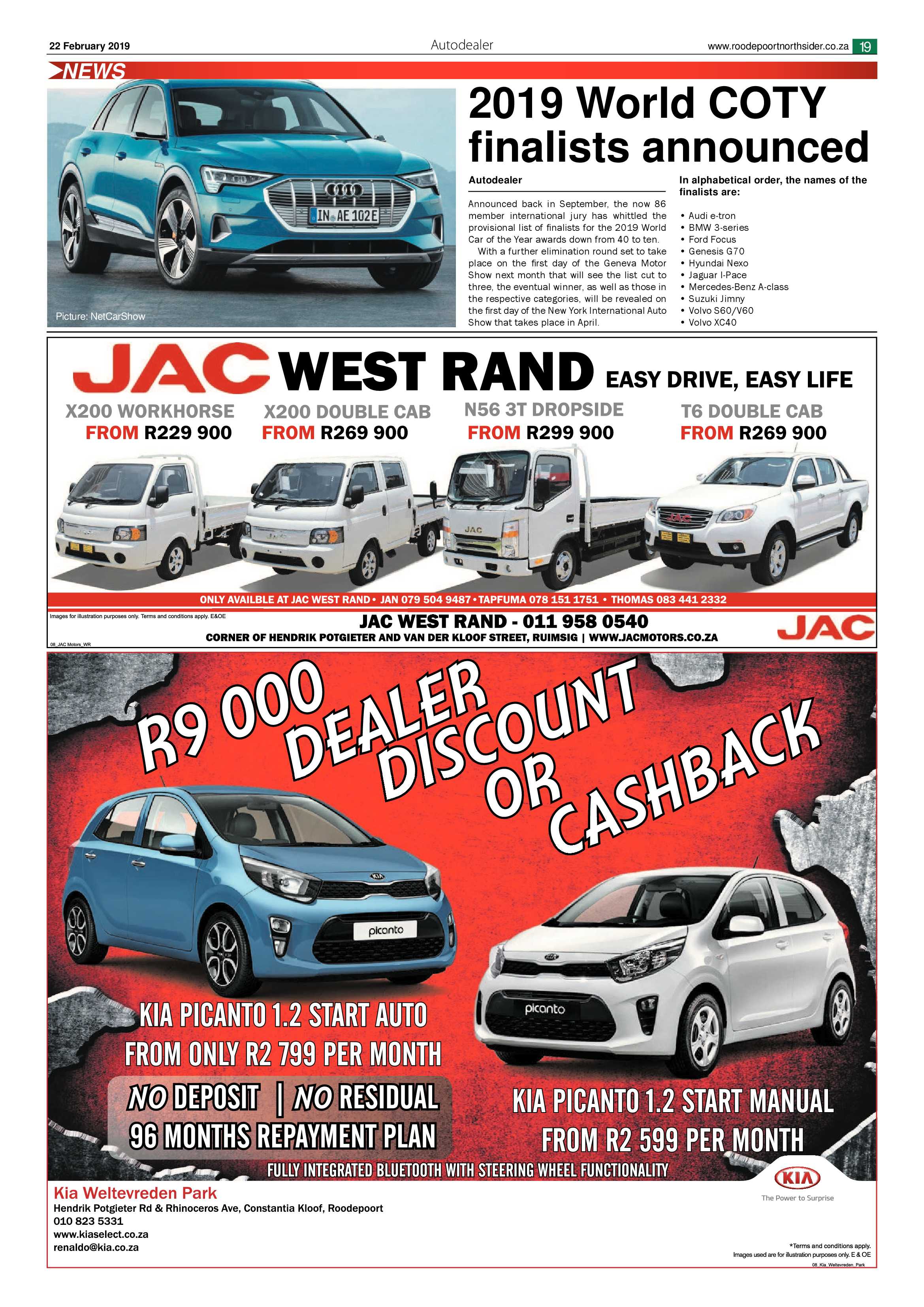 Roodepoort Northsider 22 February 2019 page 19