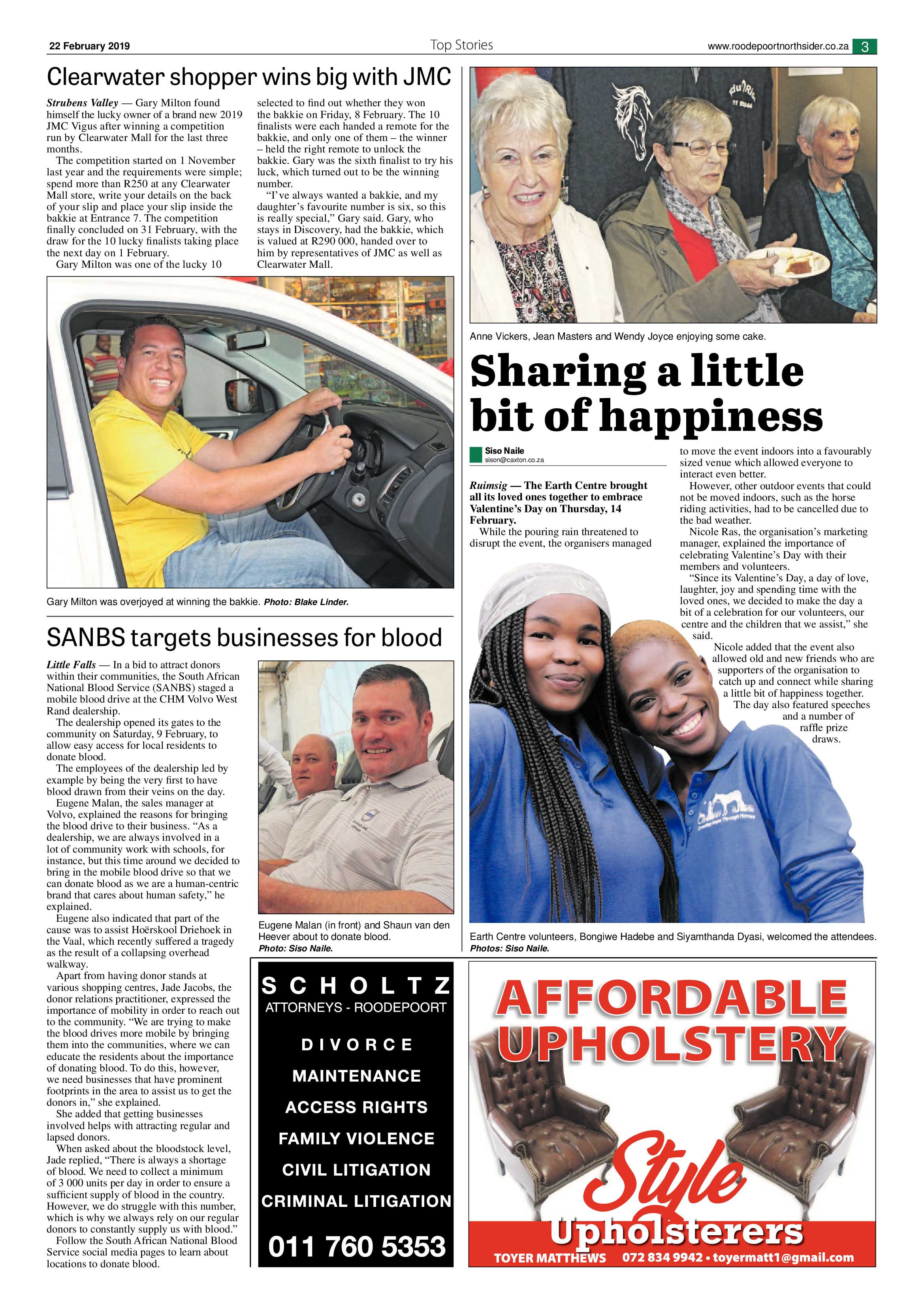 Roodepoort Northsider 22 February 2019 page 3