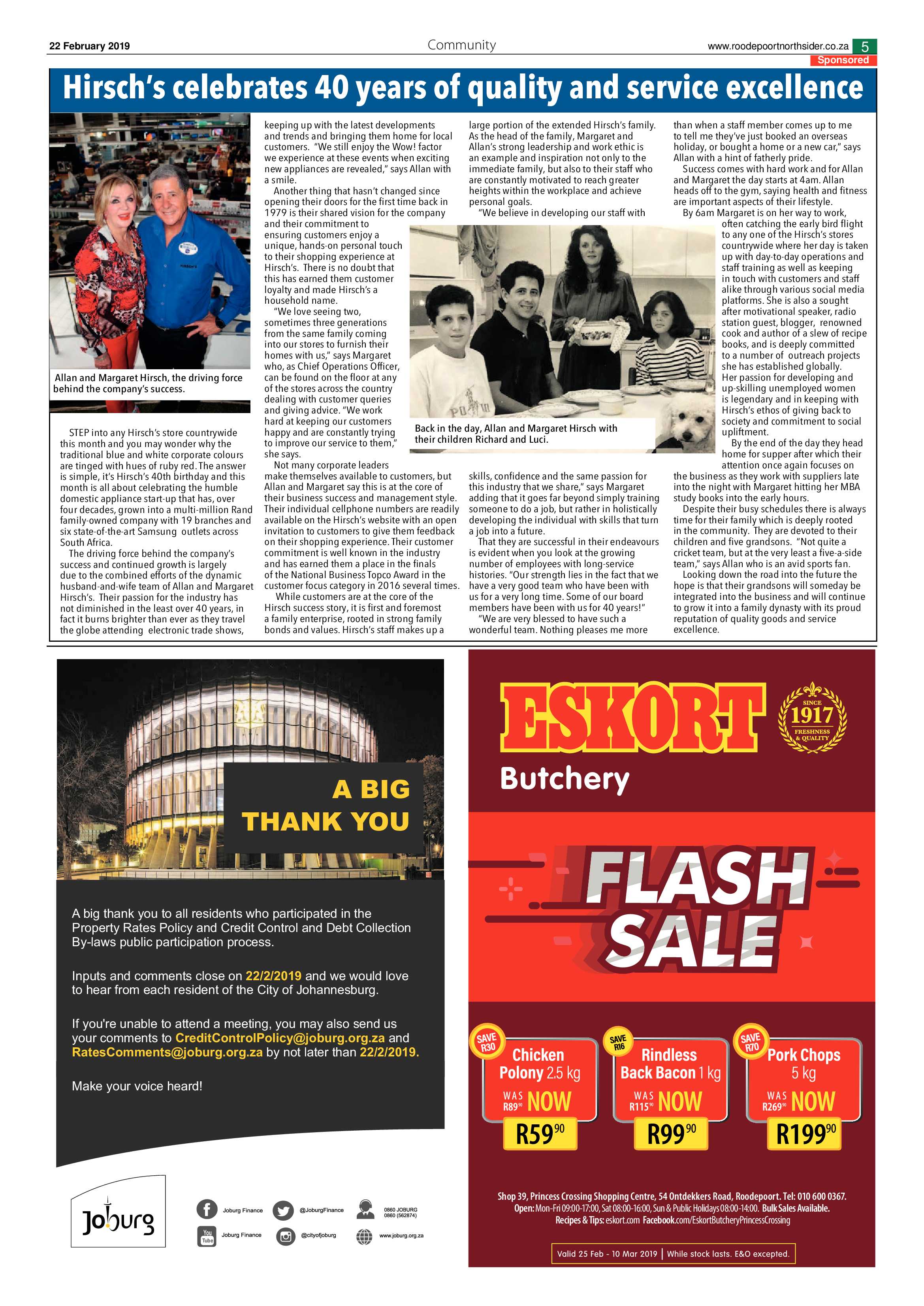 Roodepoort Northsider 22 February 2019 page 5