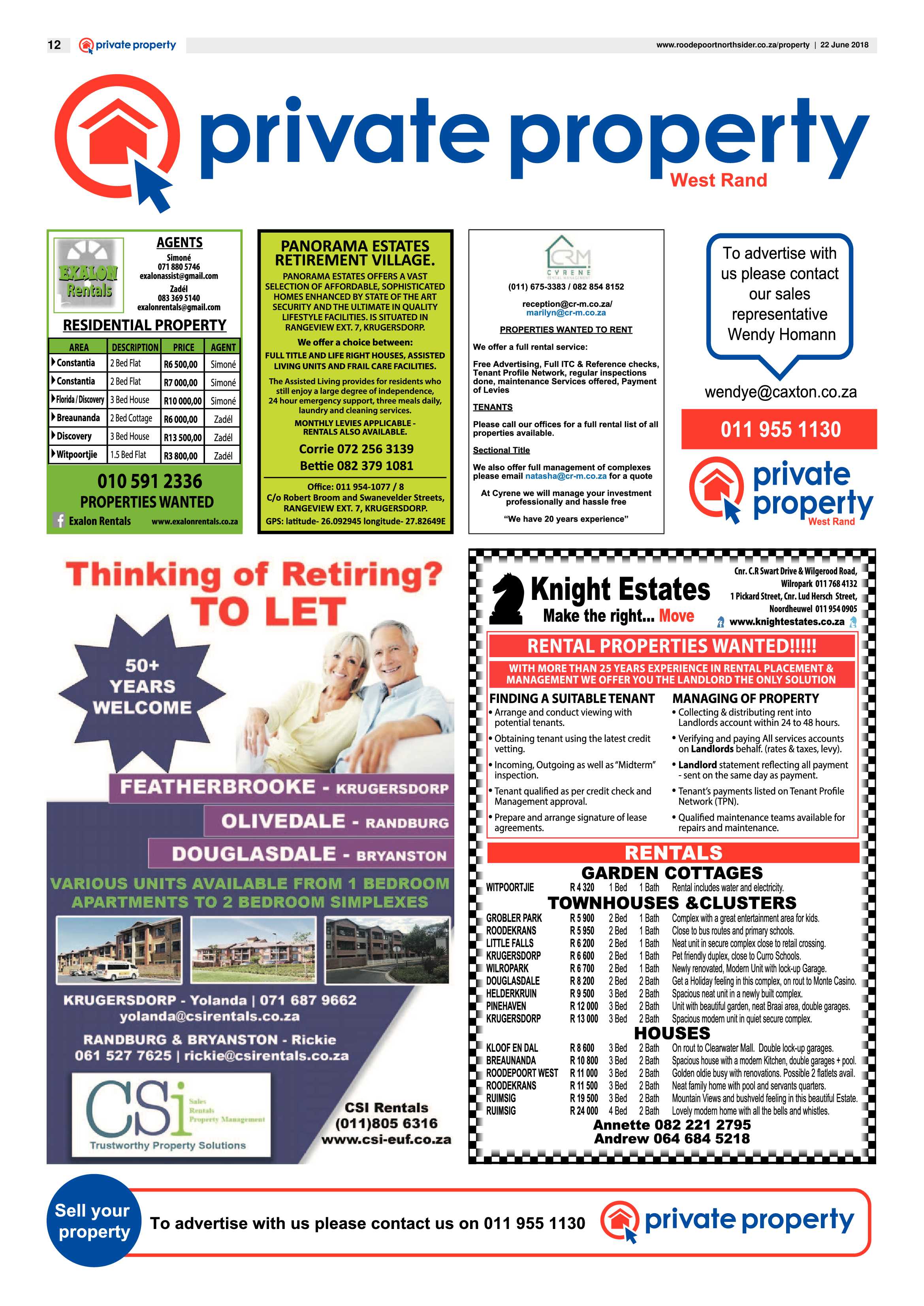 Roodepoort Northsider 22 June 2018 page 12