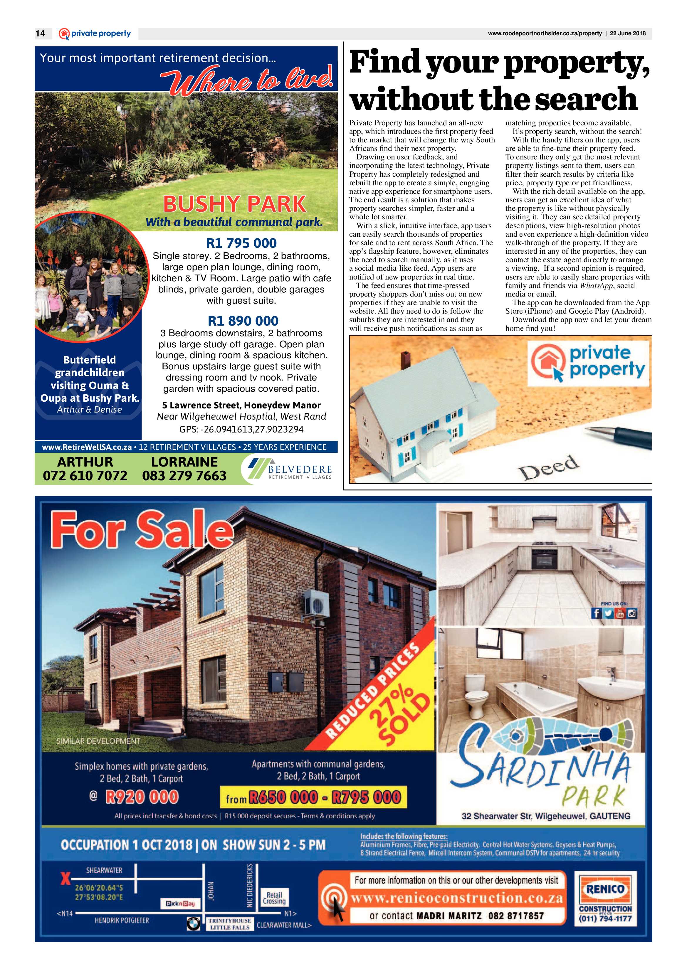 Roodepoort Northsider 22 June 2018 page 14