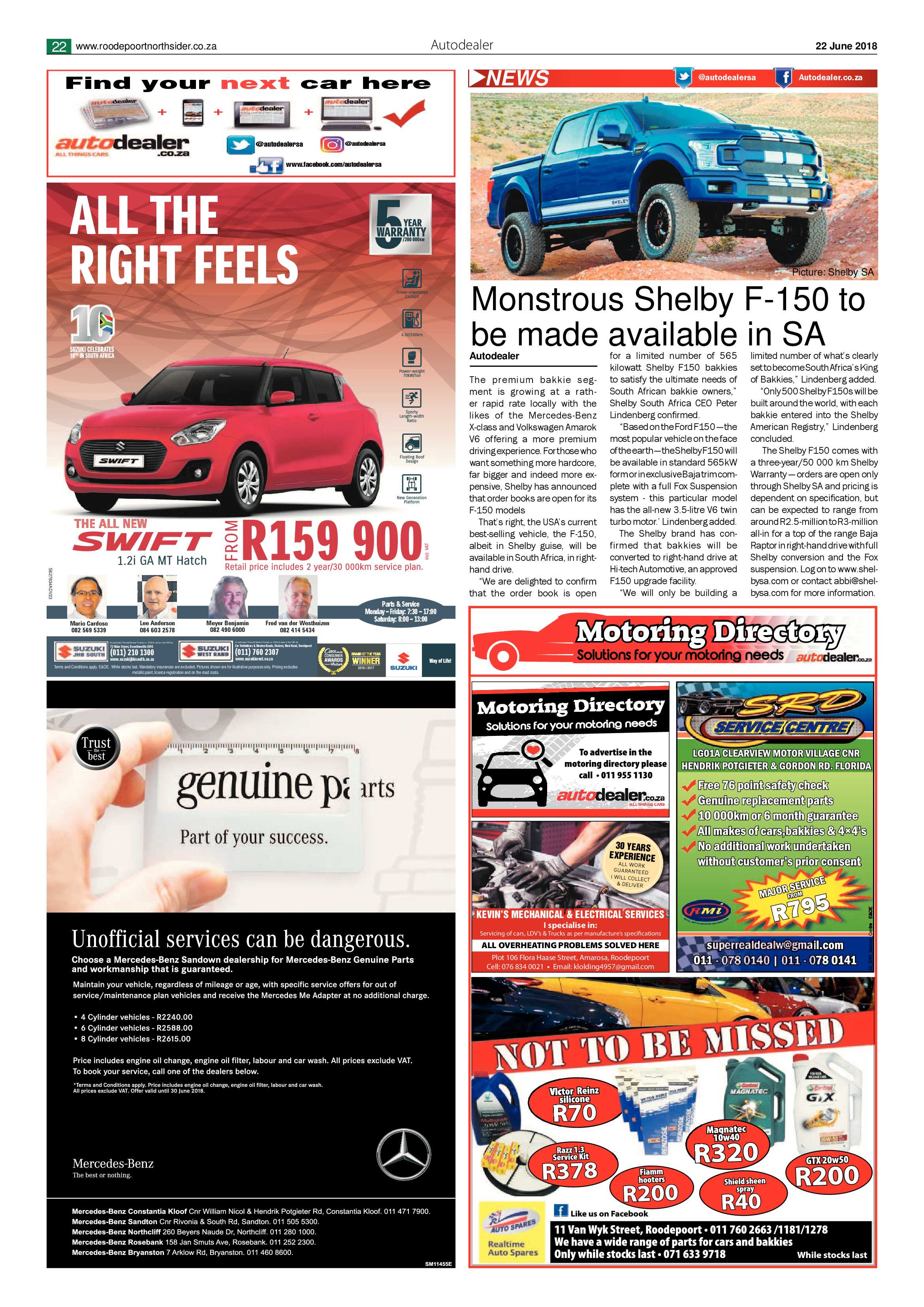 Roodepoort Northsider 22 June 2018 page 22