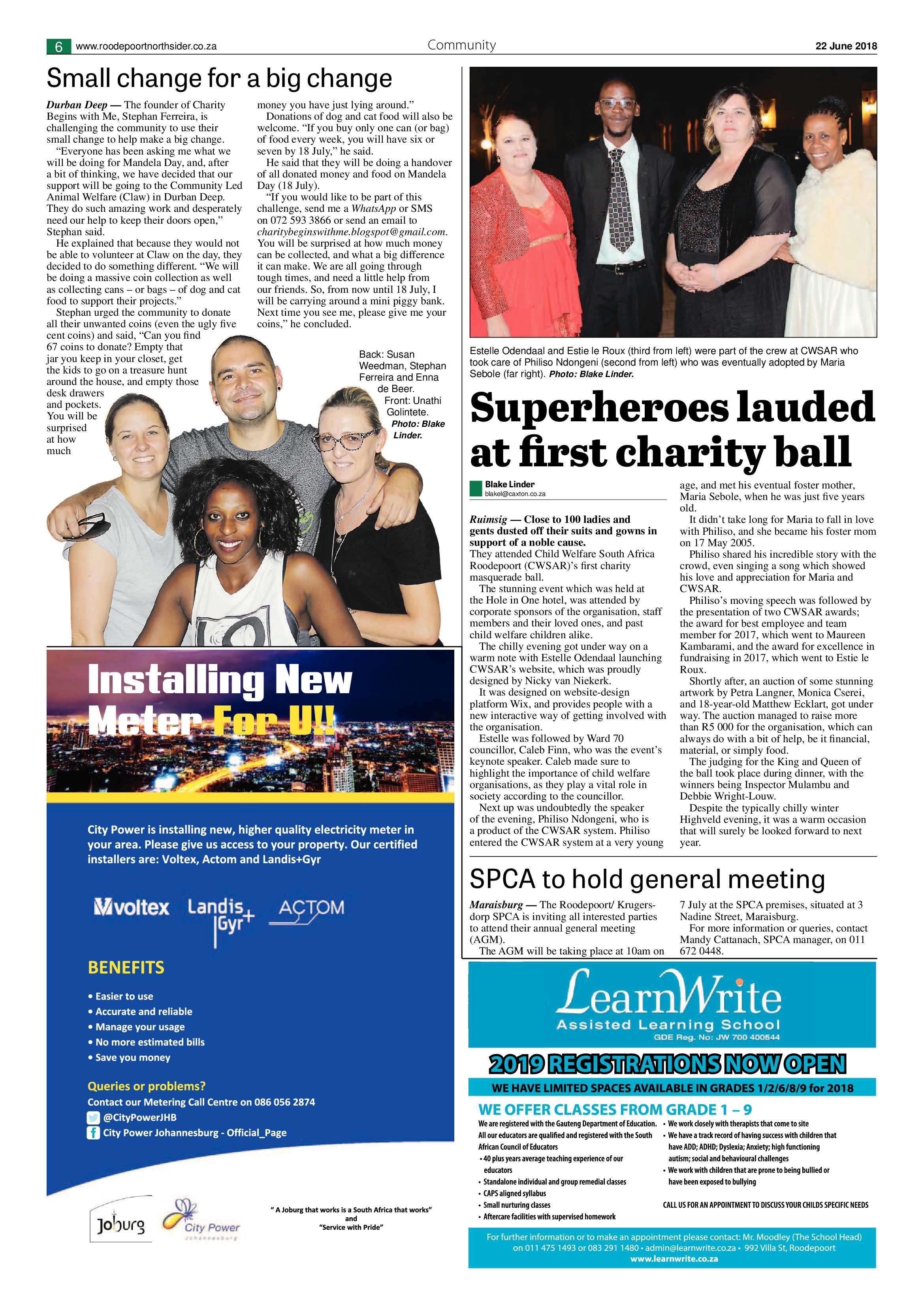 Roodepoort Northsider 22 June 2018 page 6