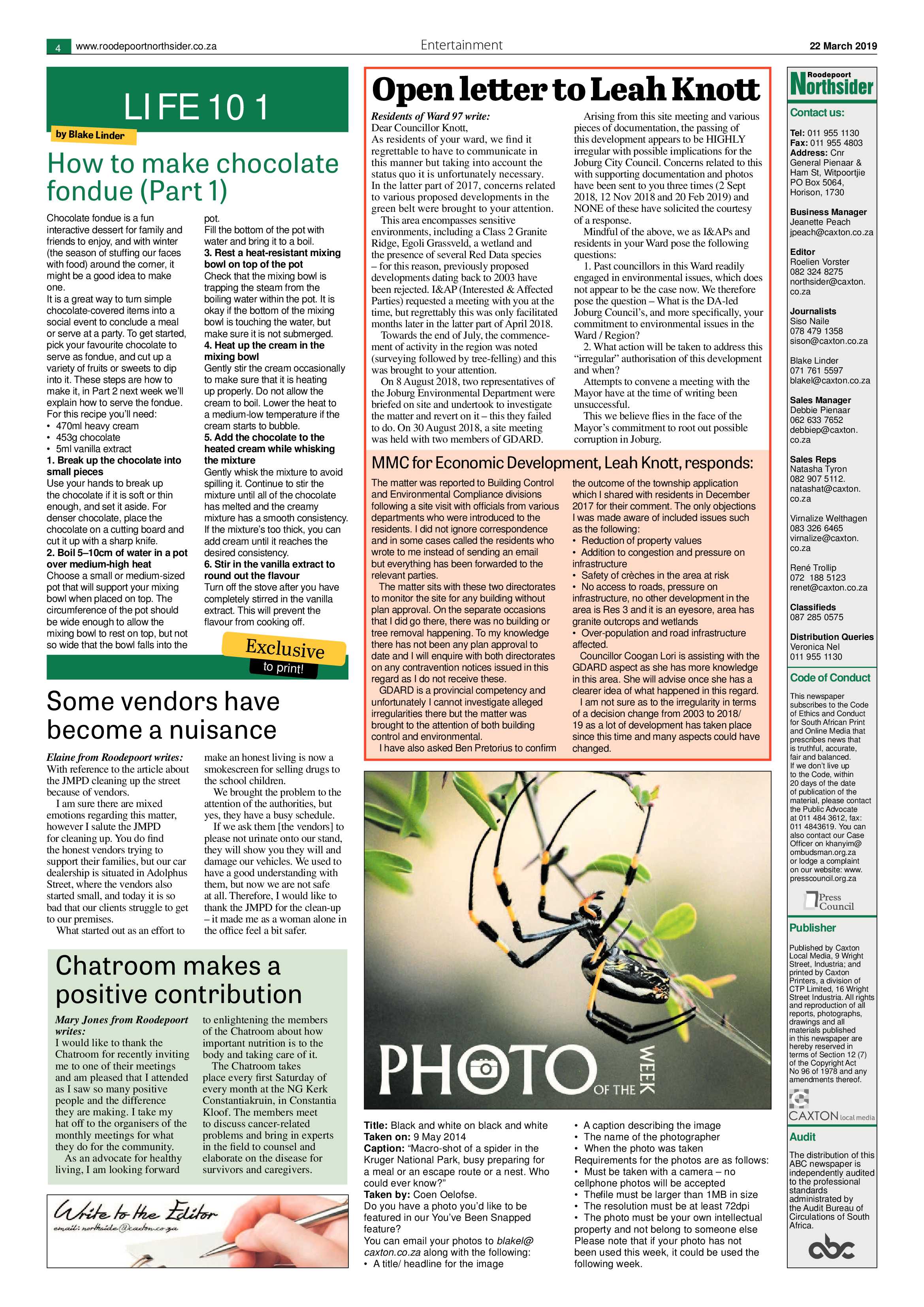 Roodepoort Northsider 22 March 2019 page 4