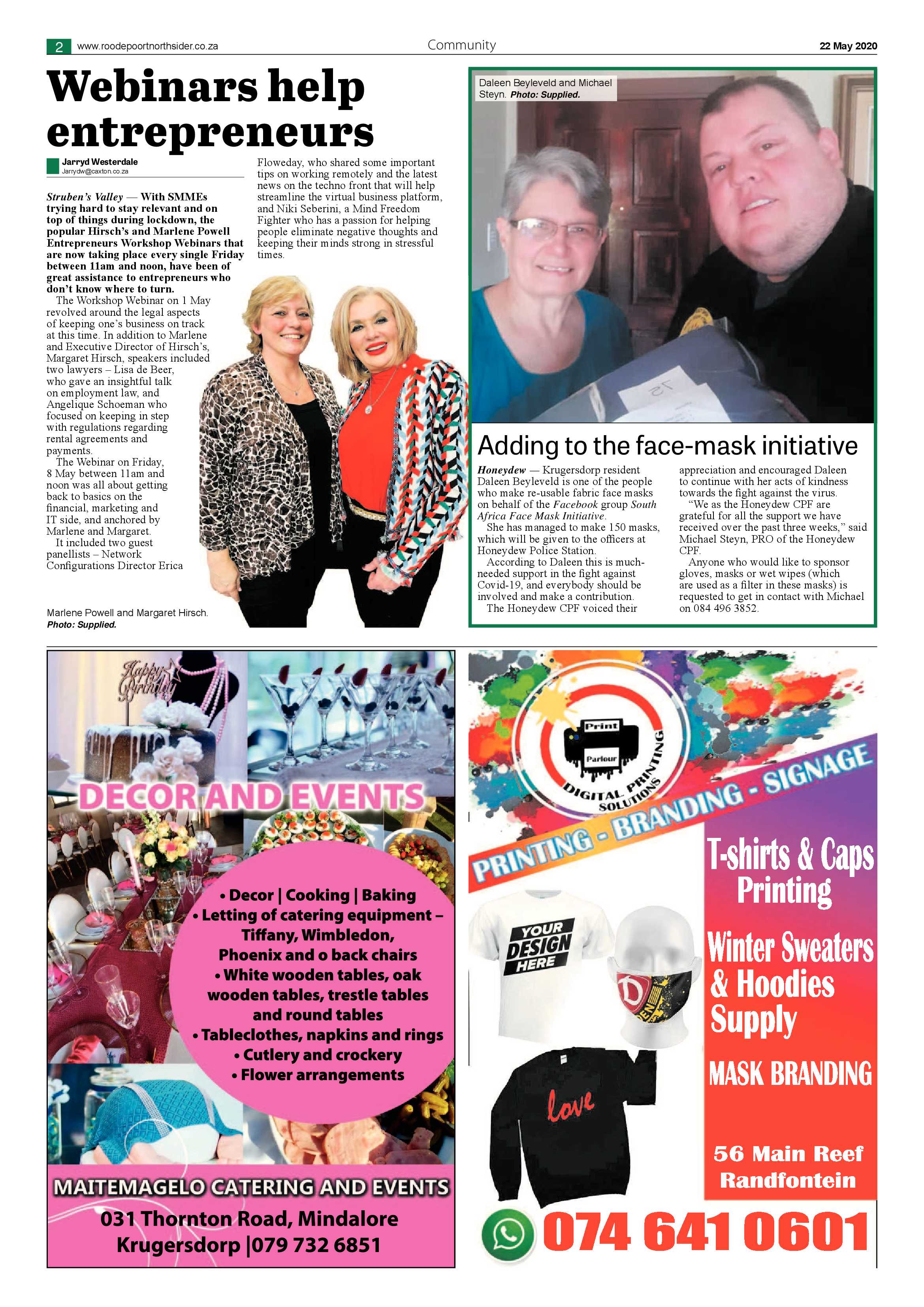 Roodepoort Northsider 22 May 2020 page 2
