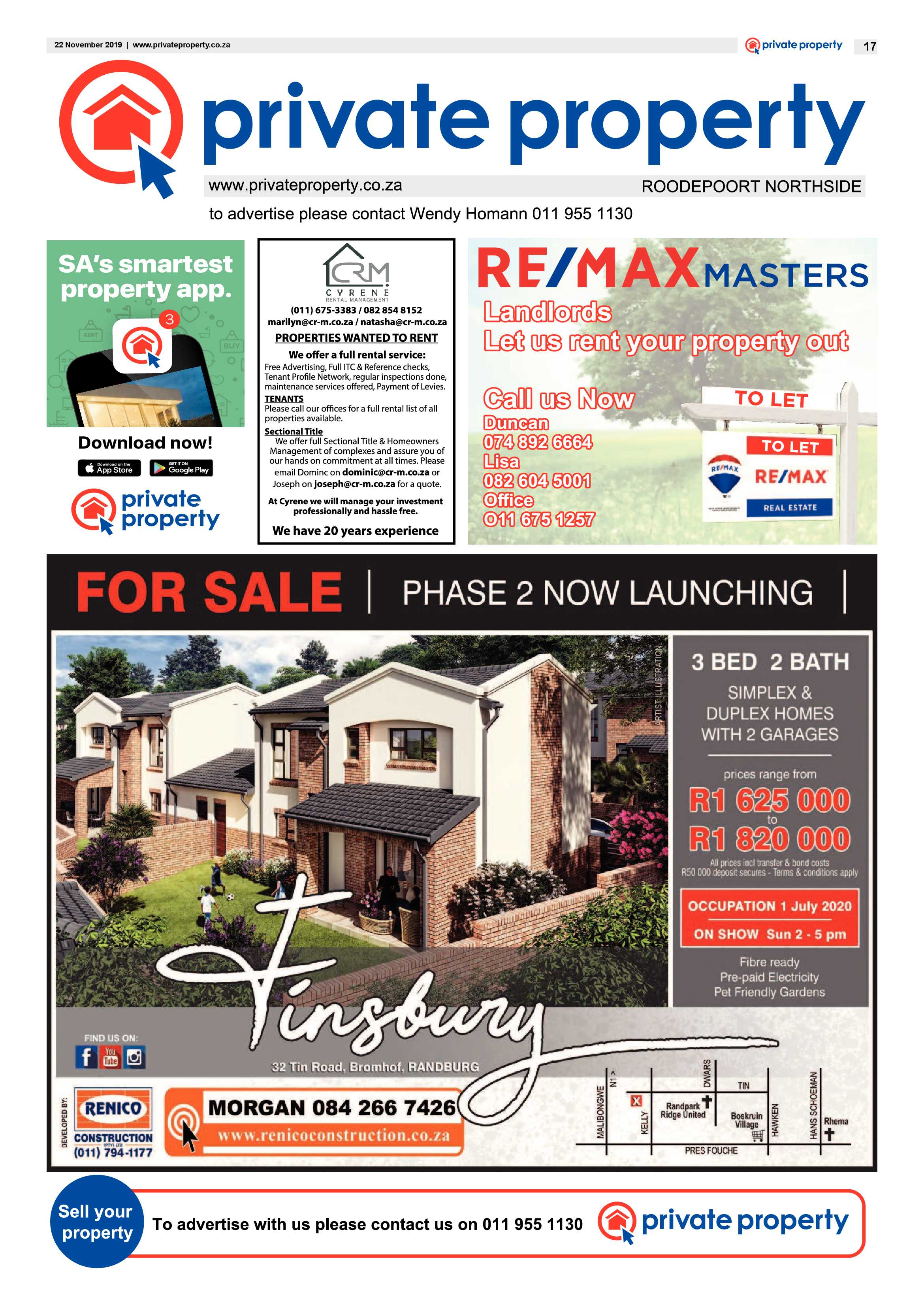 Roodepoort Northsider 22 November 2019 page 17