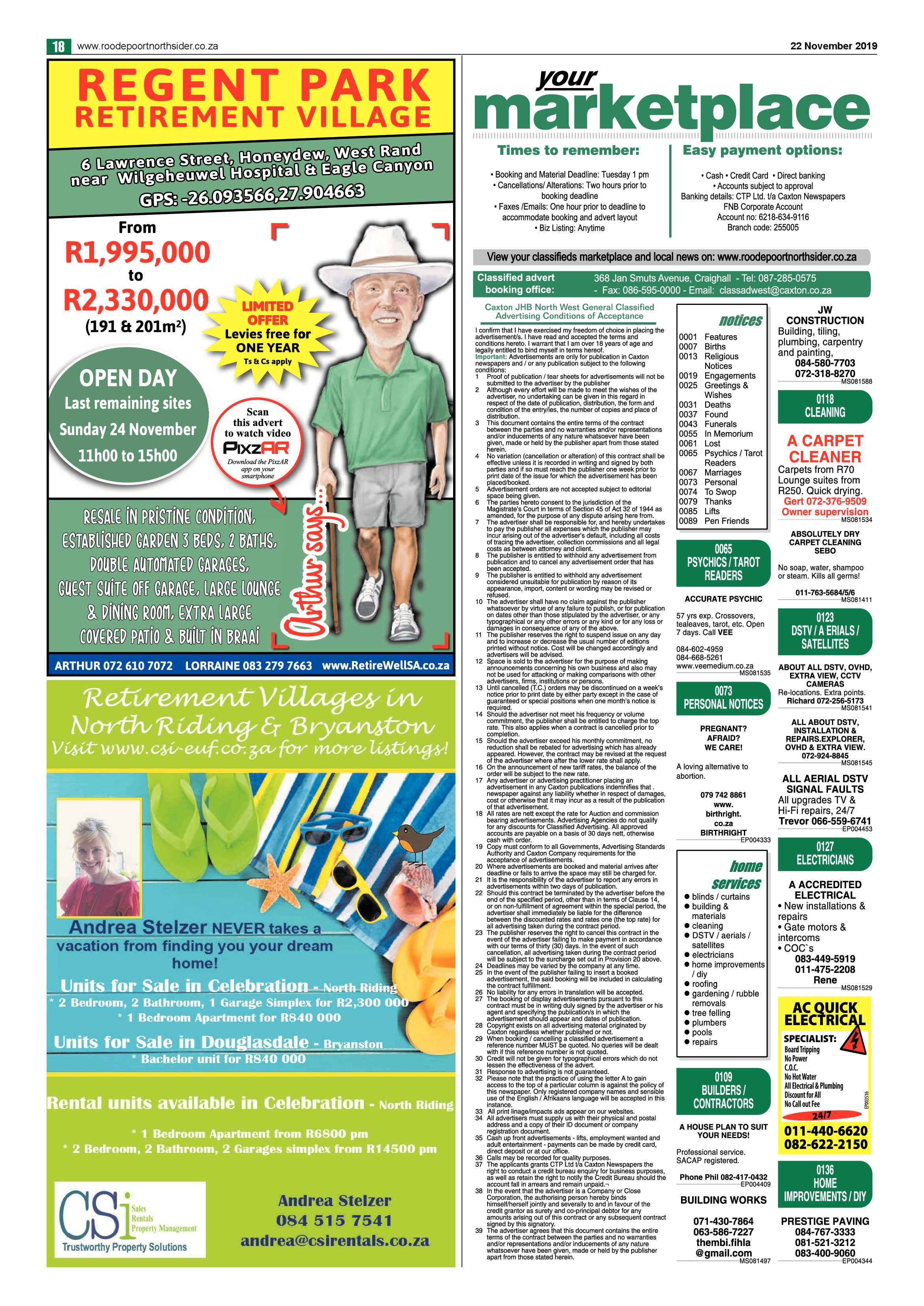 Roodepoort Northsider 22 November 2019 page 18