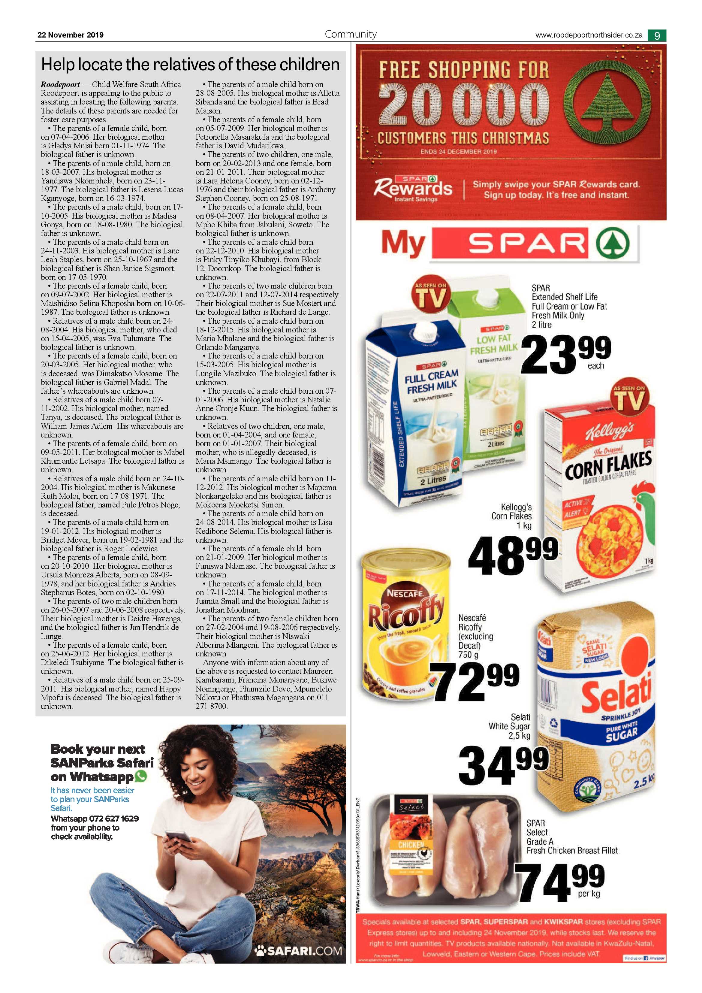 Roodepoort Northsider 22 November 2019 page 9