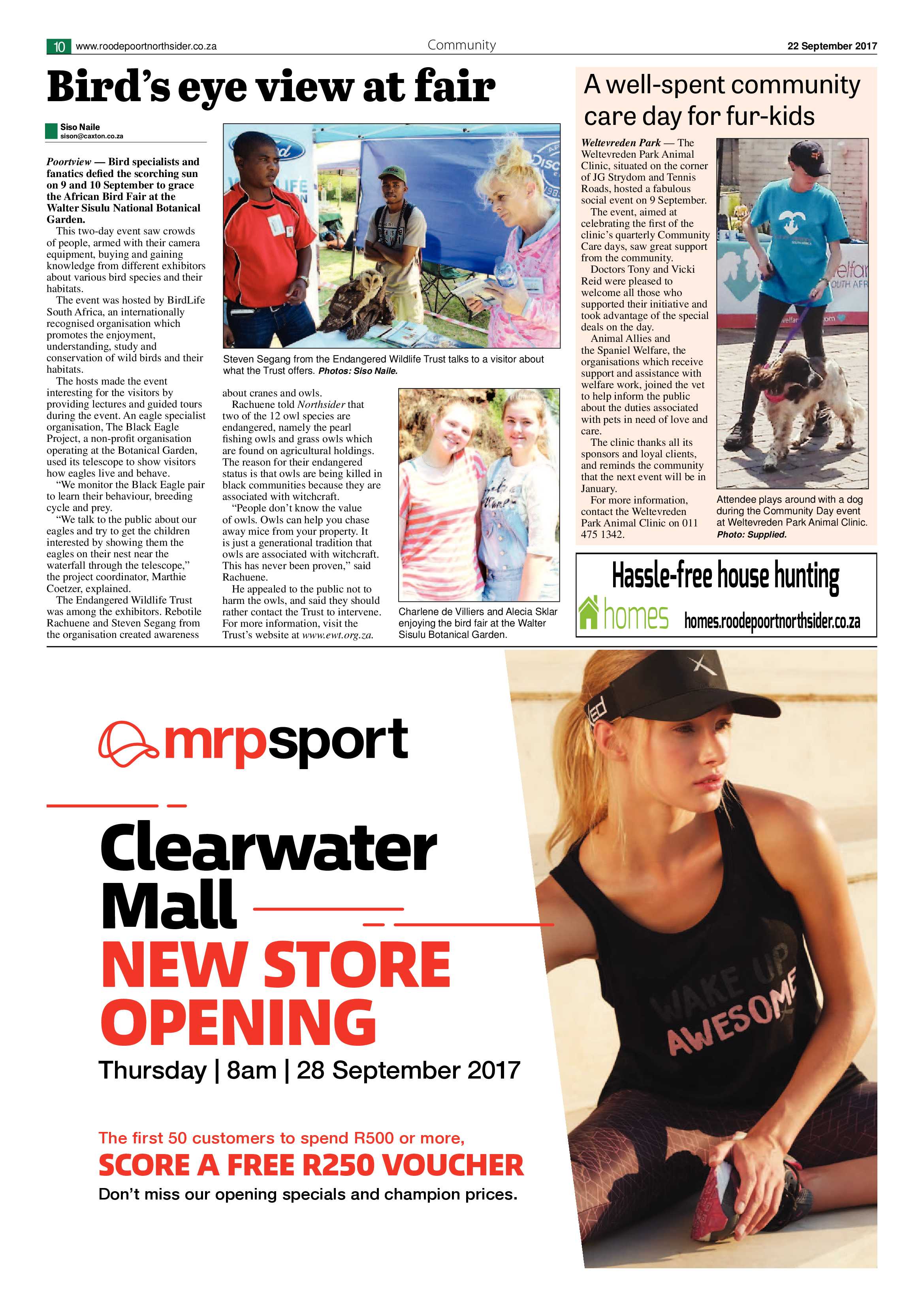 Roodepoort Northsider 22 September 2017 page 10