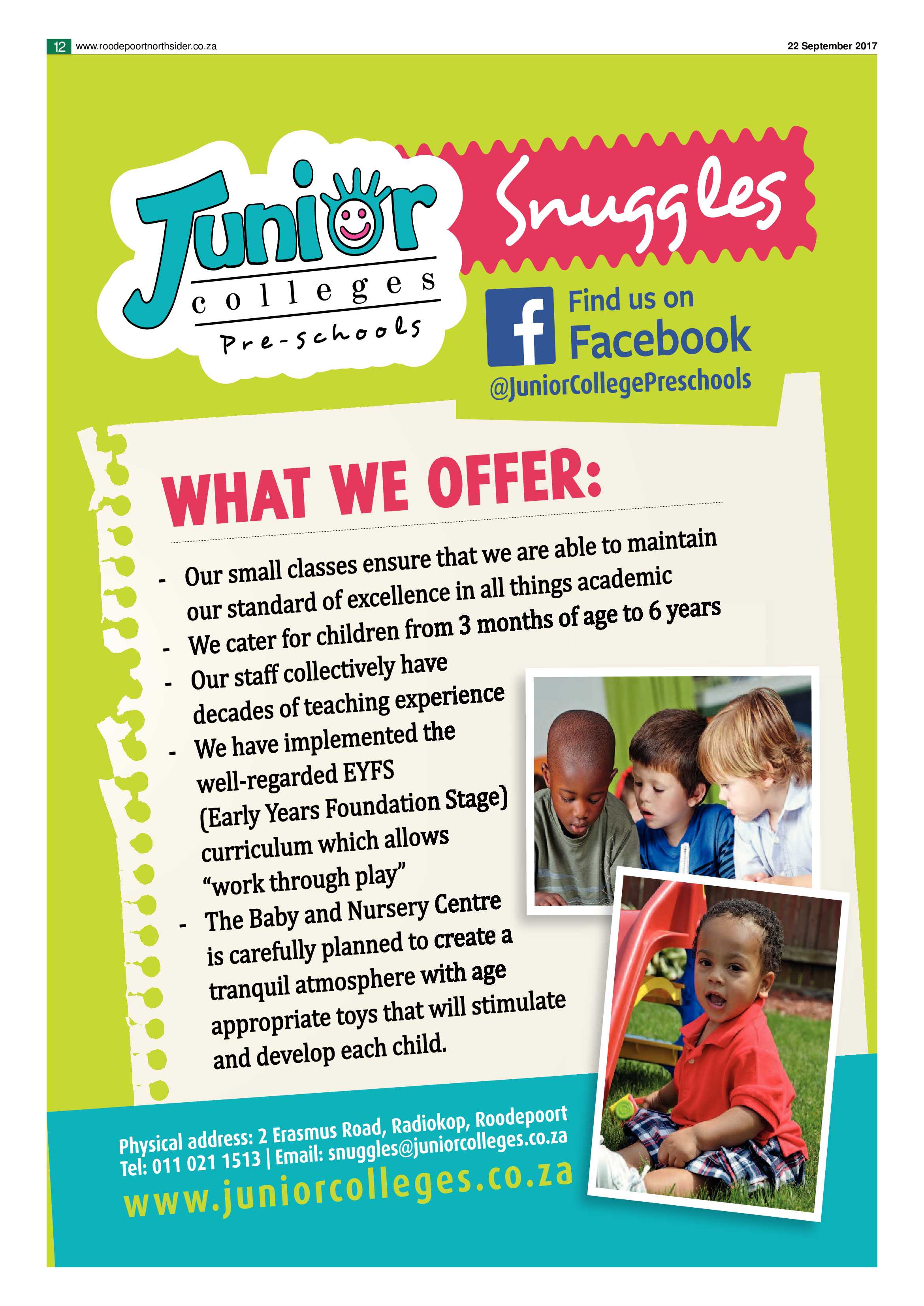 Roodepoort Northsider 22 September 2017 page 12