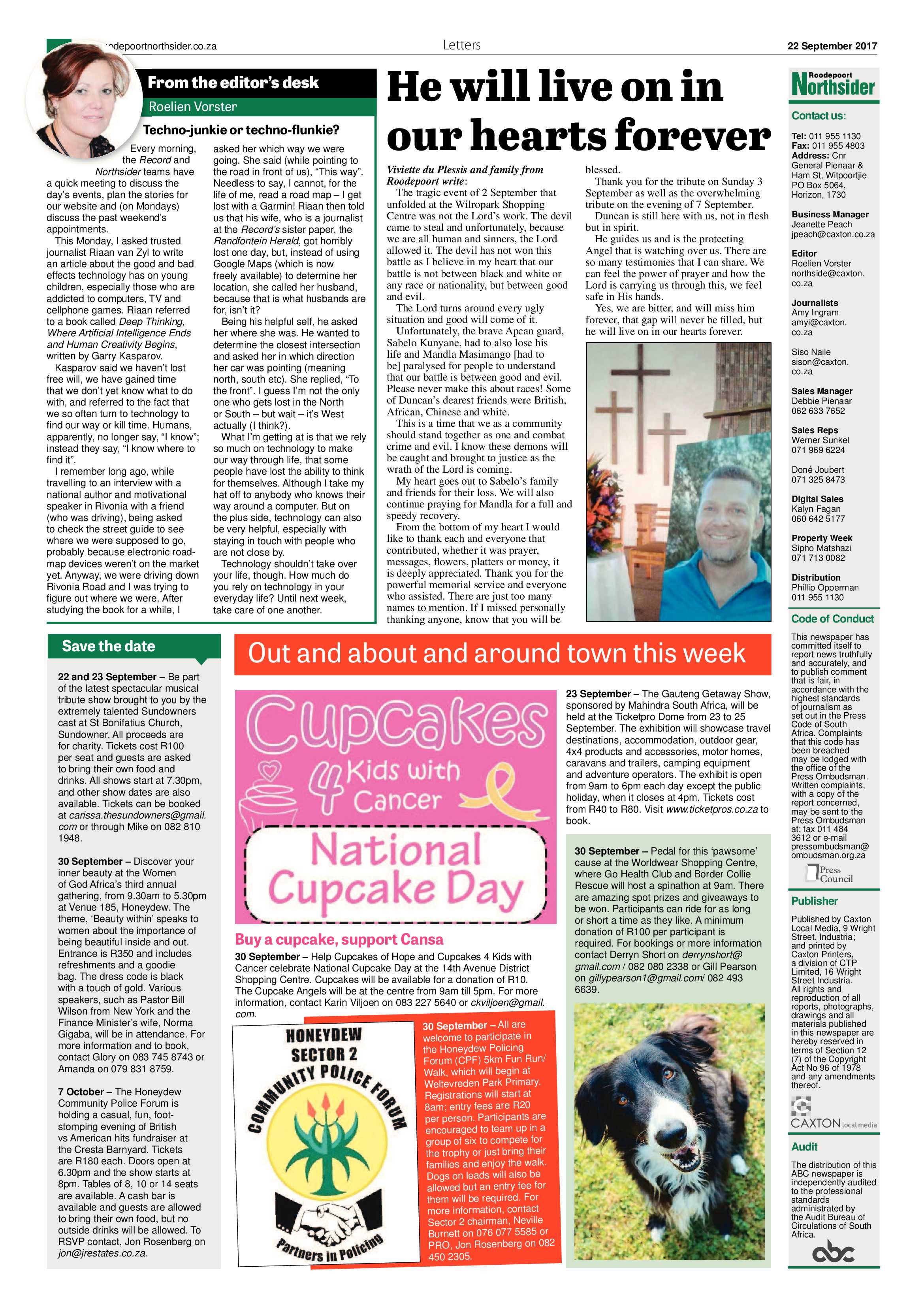 Roodepoort Northsider 22 September 2017 page 4