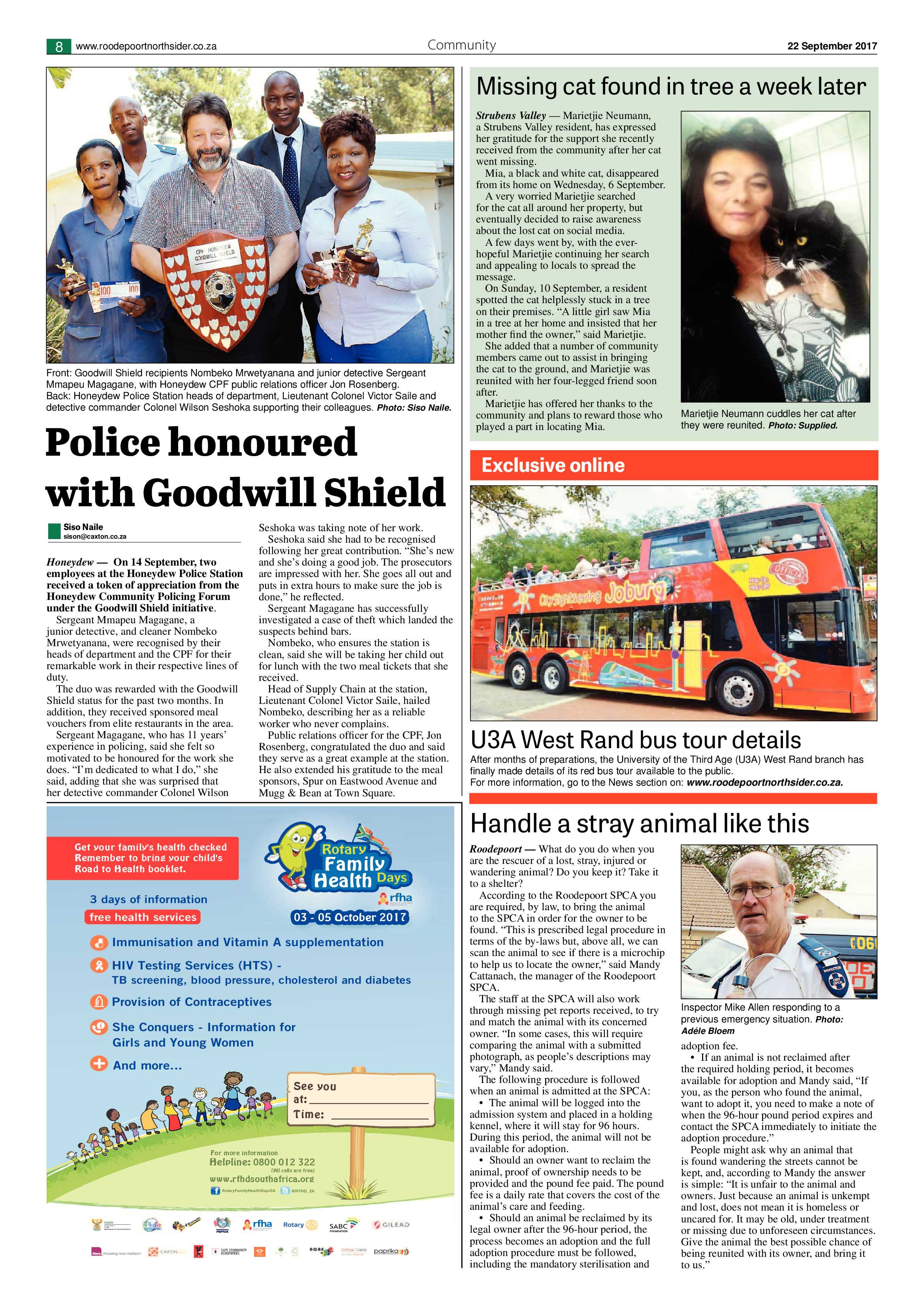 Roodepoort Northsider 22 September 2017 page 8