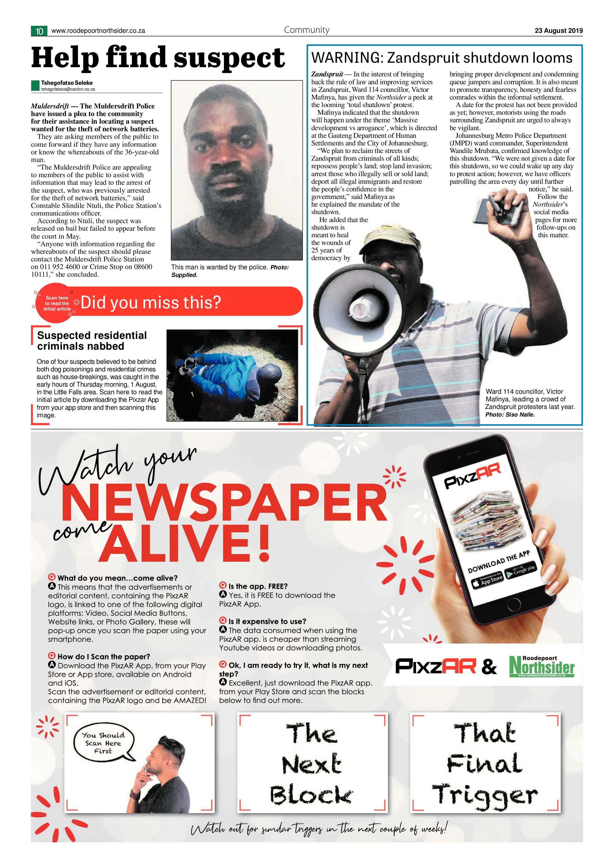 Roodepoort Northsider 23 August 2019 page 10